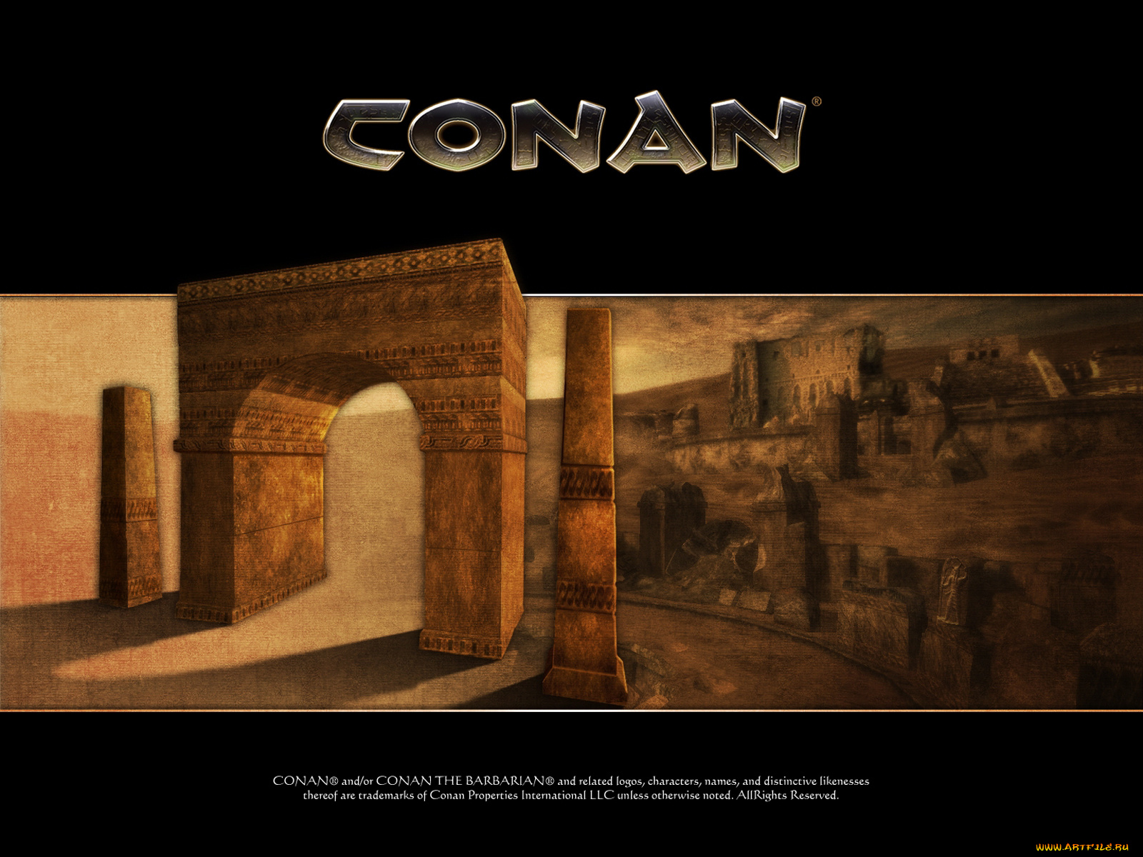 видео, игры, conan, the, dark, axe