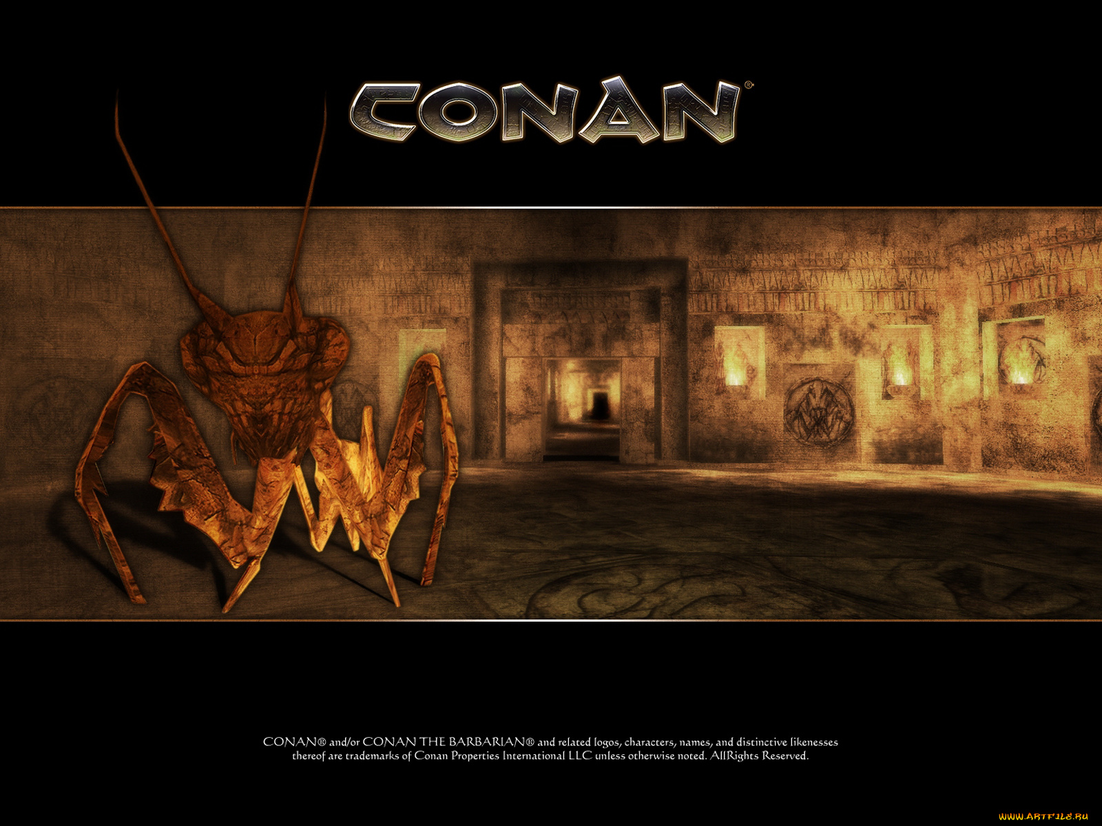 видео, игры, conan, the, dark, axe