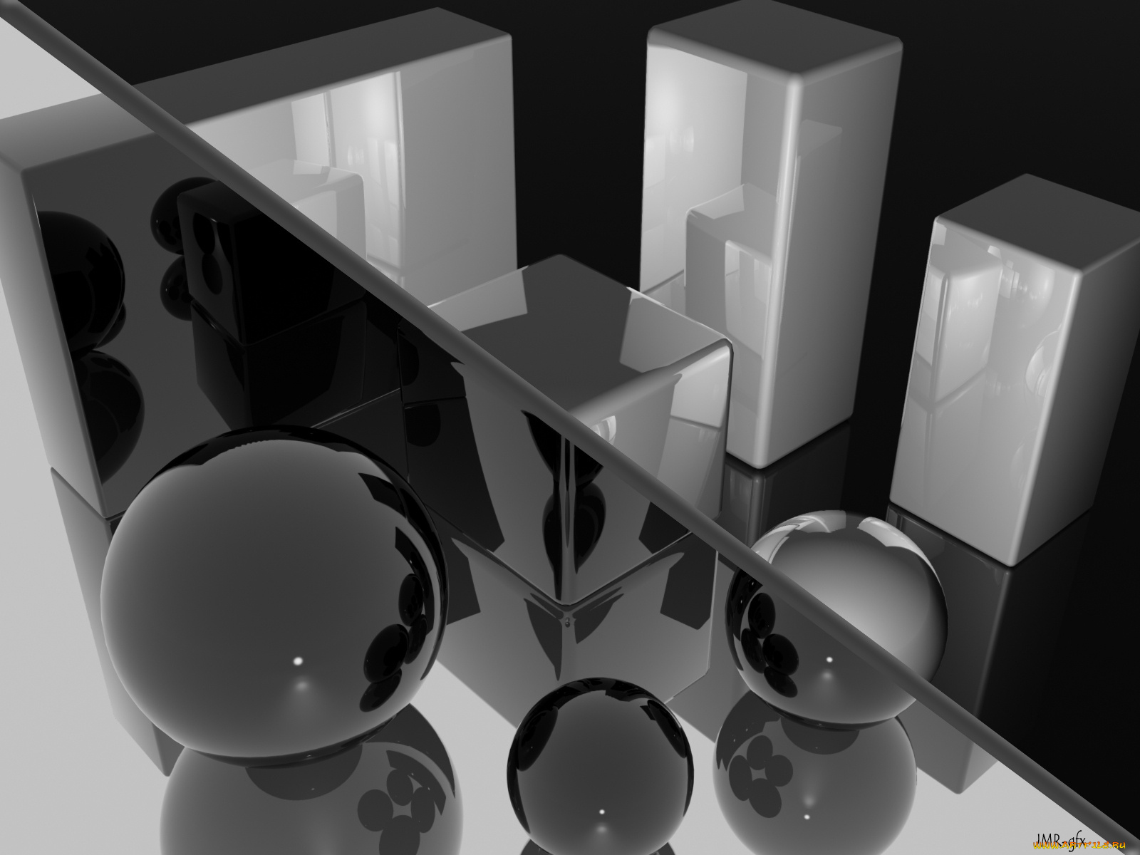 3д, графика, другое, шары