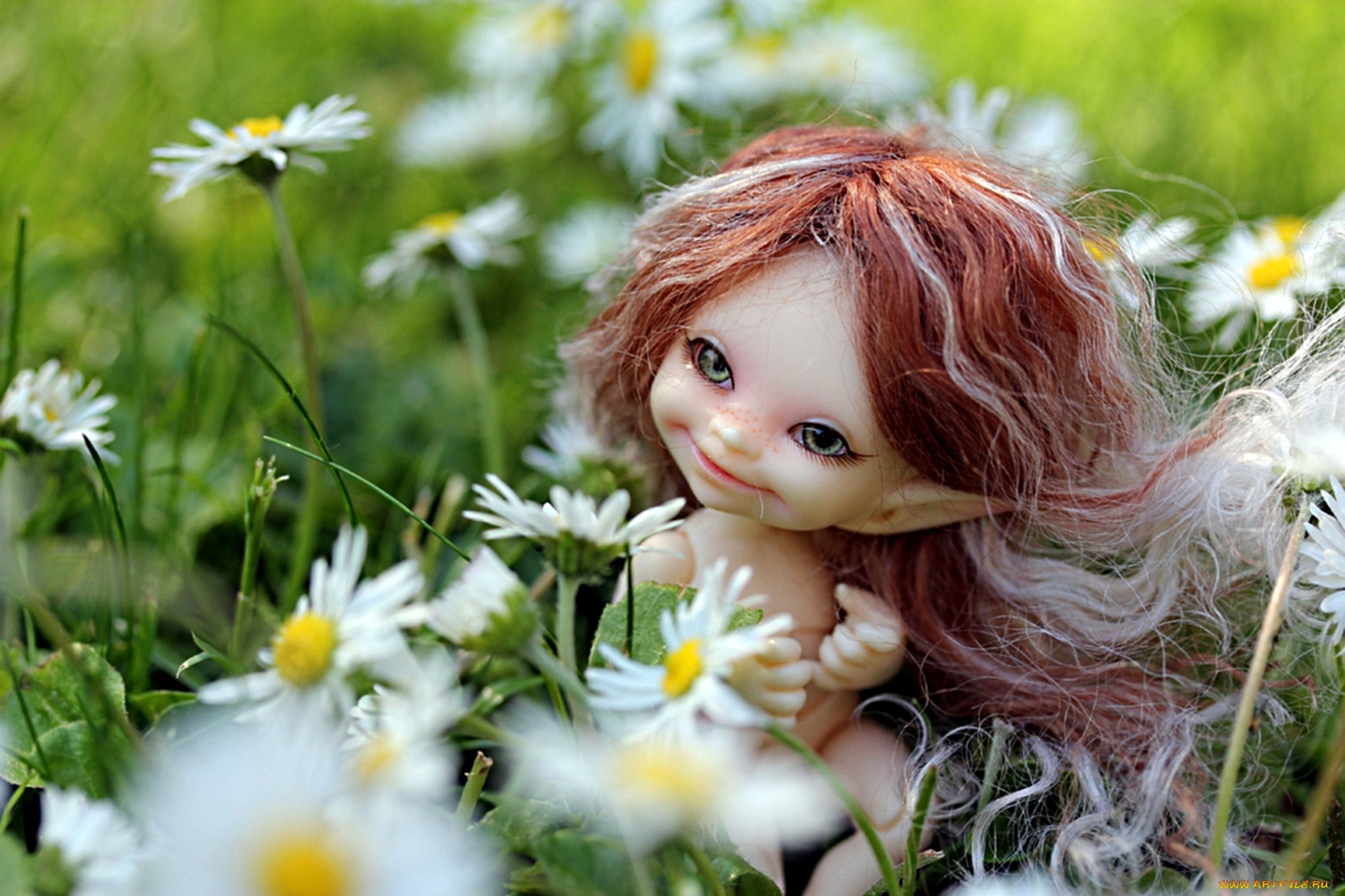 разное, игрушки, кукла, эльф, улыбка