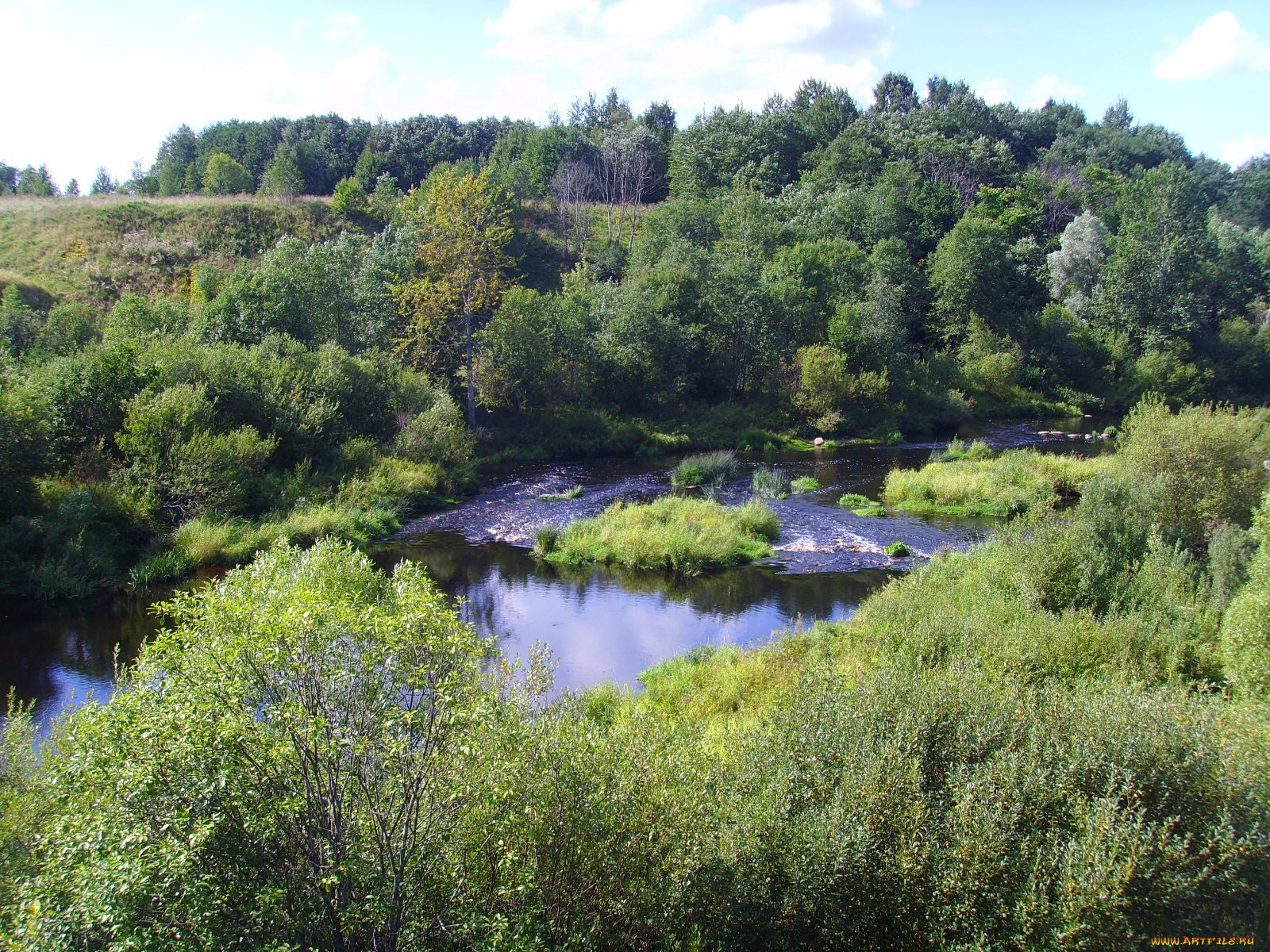 природа, реки, озера, река, водопад