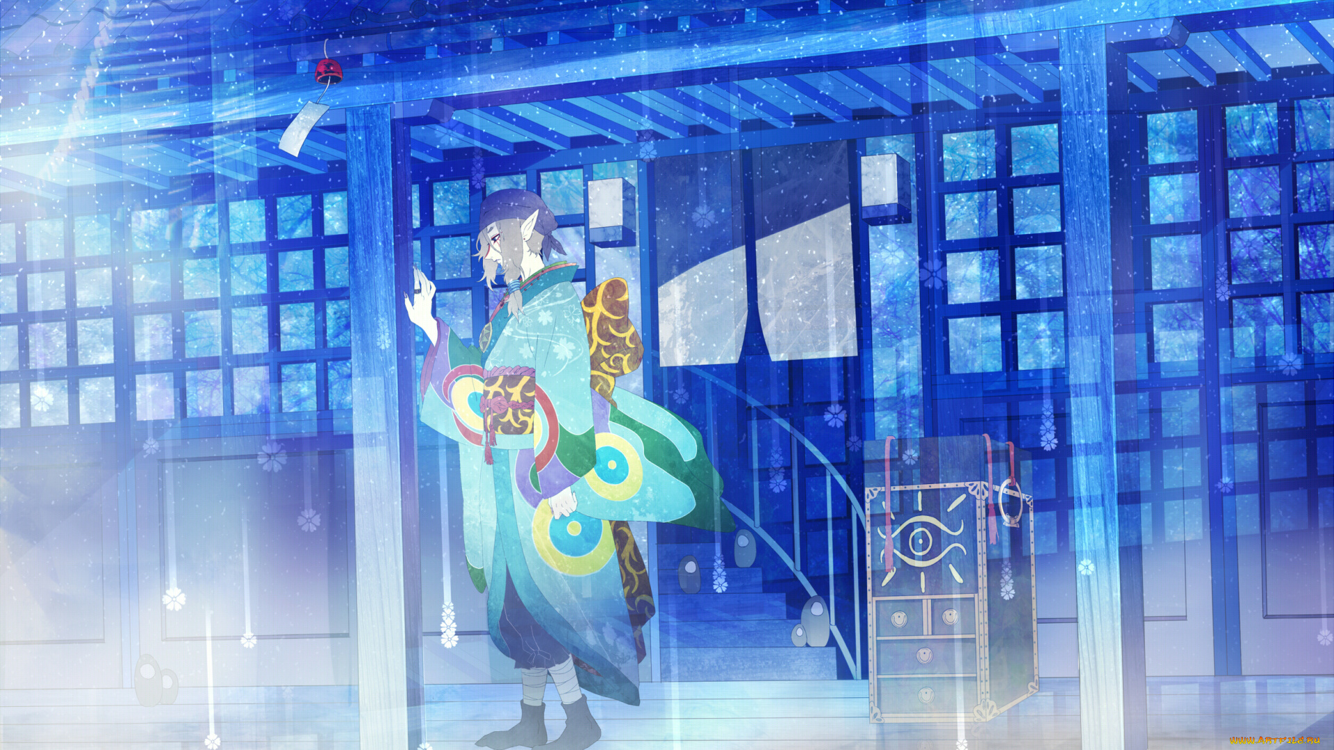 аниме, mononoke, kusuriuri