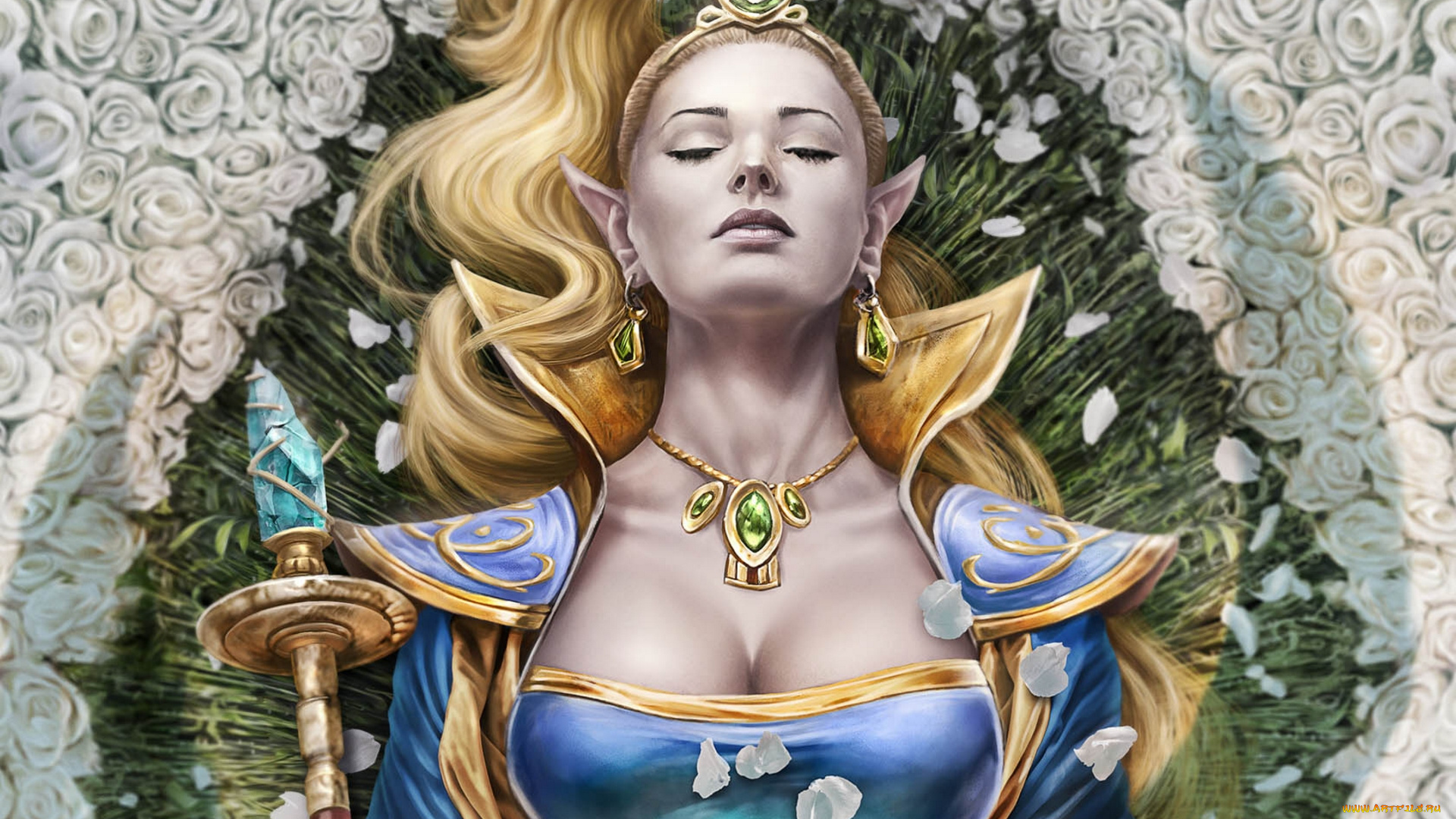 everquest, destiny, of, velious, видео, игры, эльфийка, королева