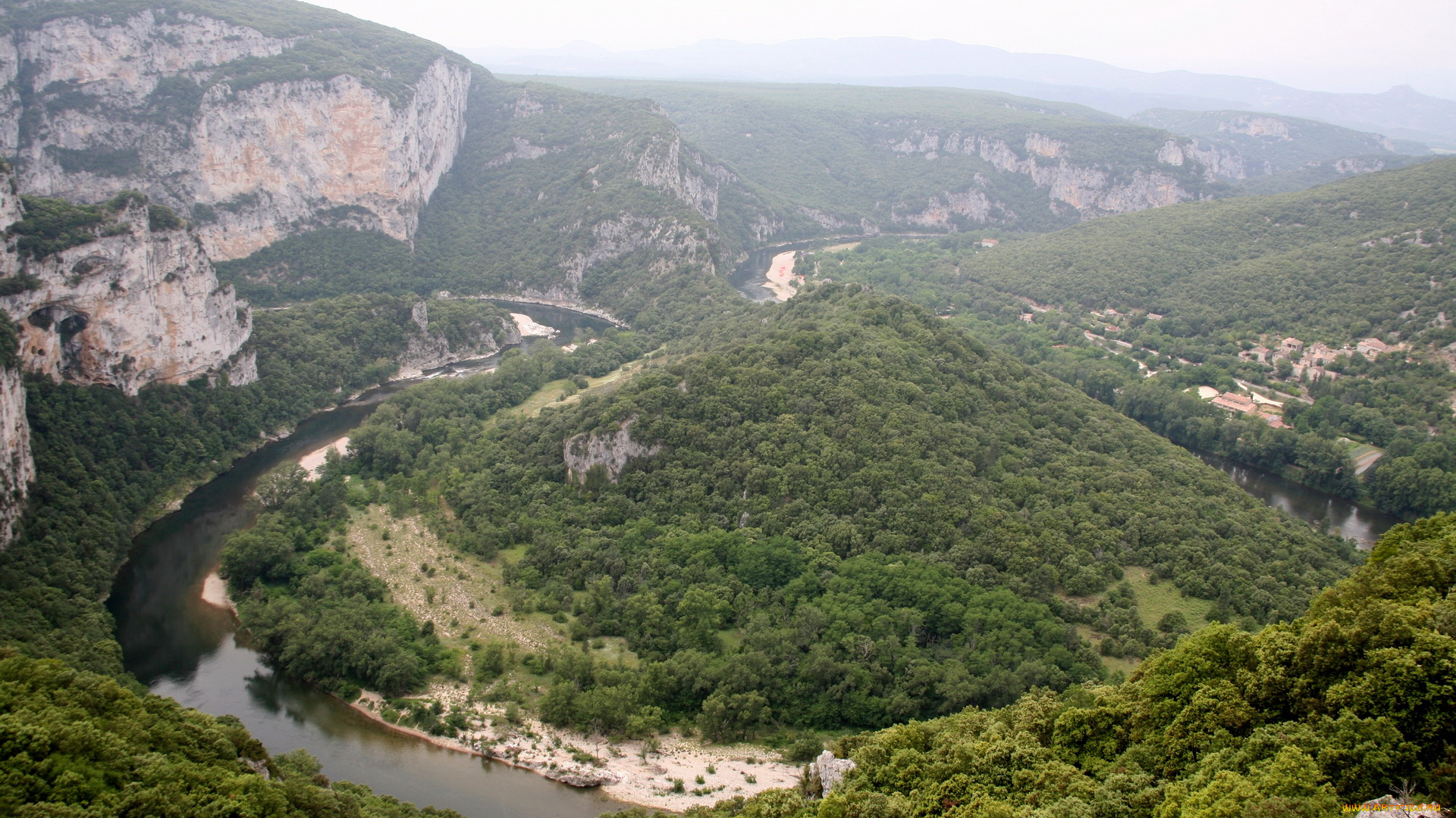 франция, валон, пон, д`арк, природа, горы