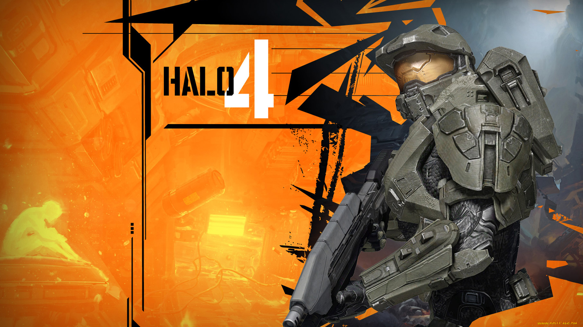 halo, видео, игры, 4