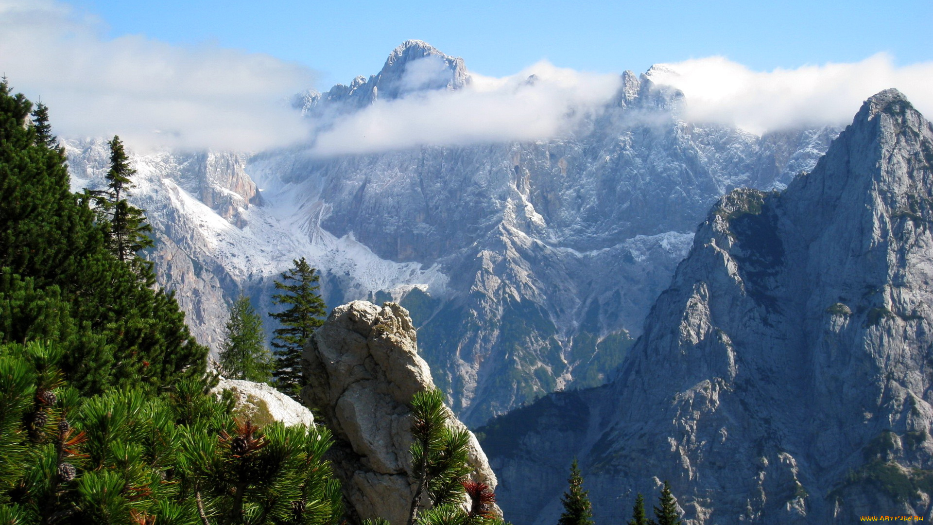 mojstrovka, словения, природа, горы, гора