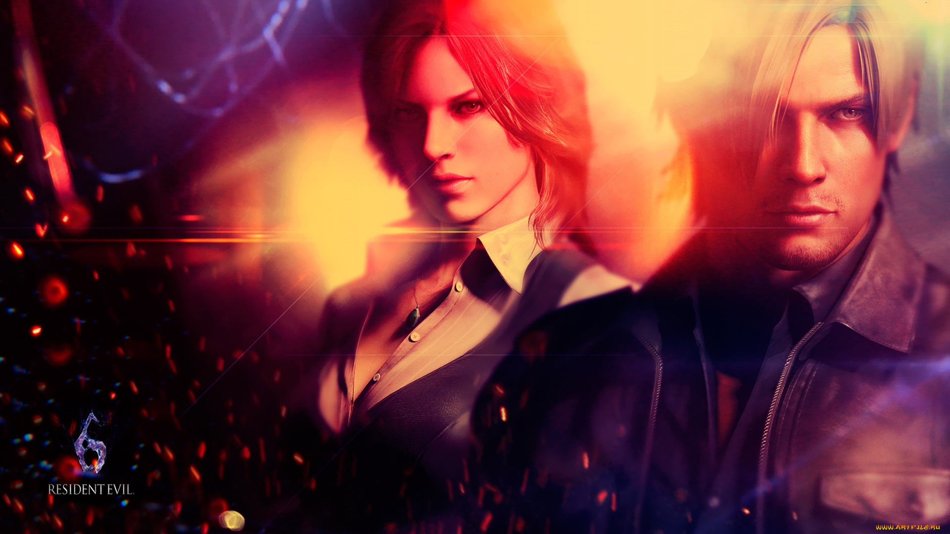 resident, evil, видео, игры, 6