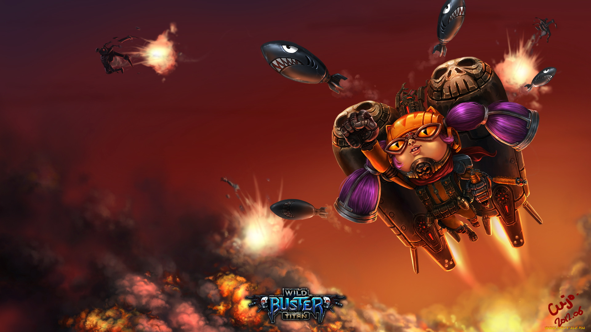 видео, игры, wild, buster, 
