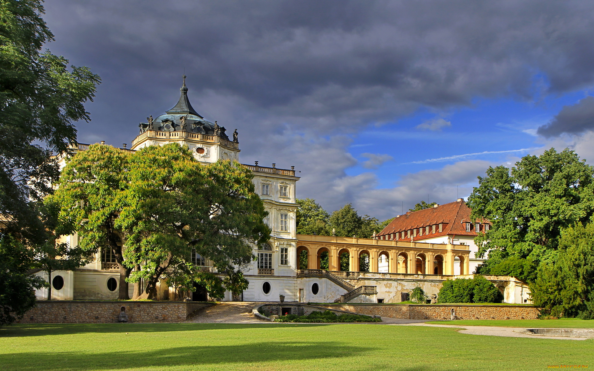 czech, republic, castle, ploskovice, города, дворцы, замки, крепости, Чехия, замок