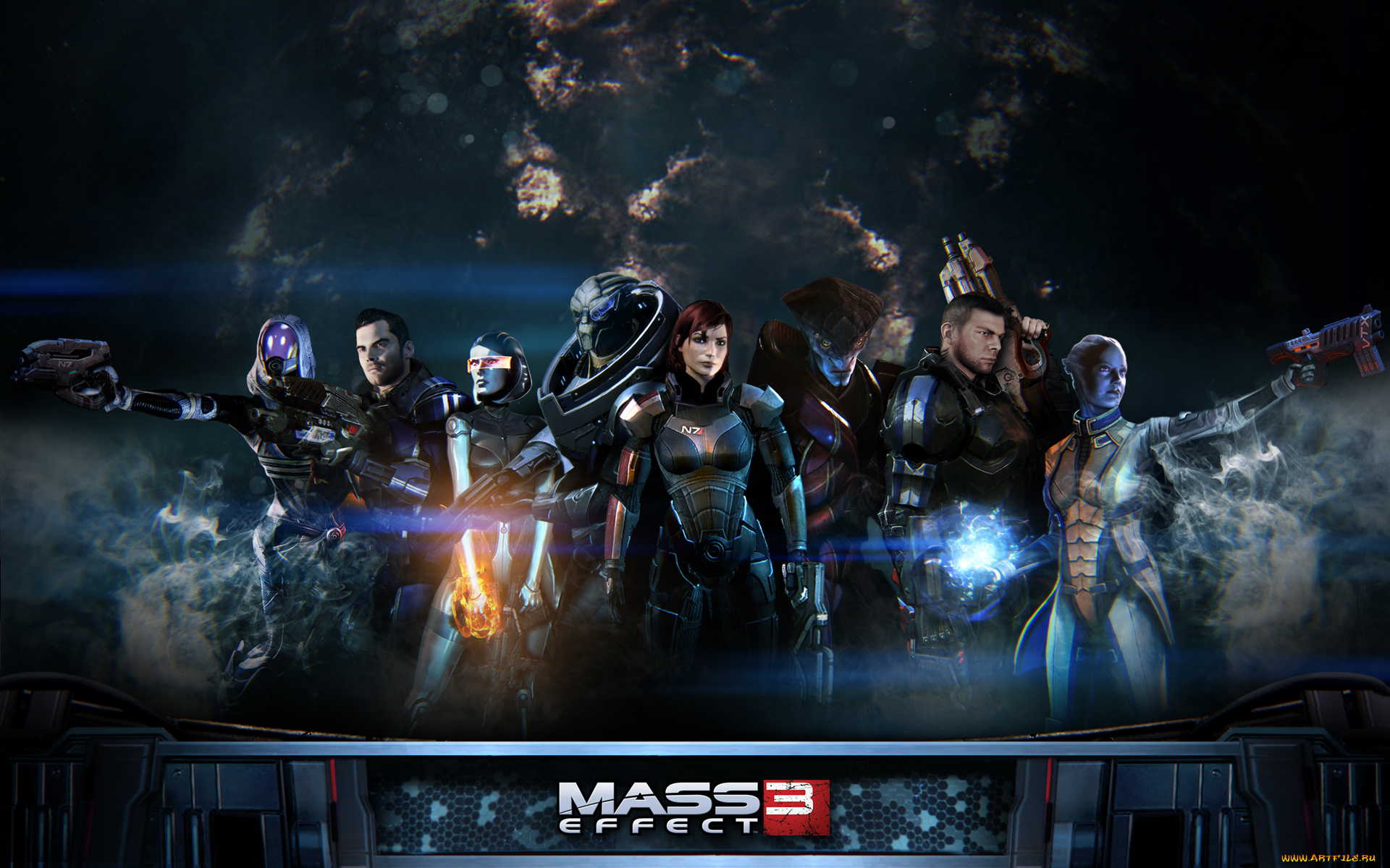 masseffect, видео, игры, mass, effect, 3
