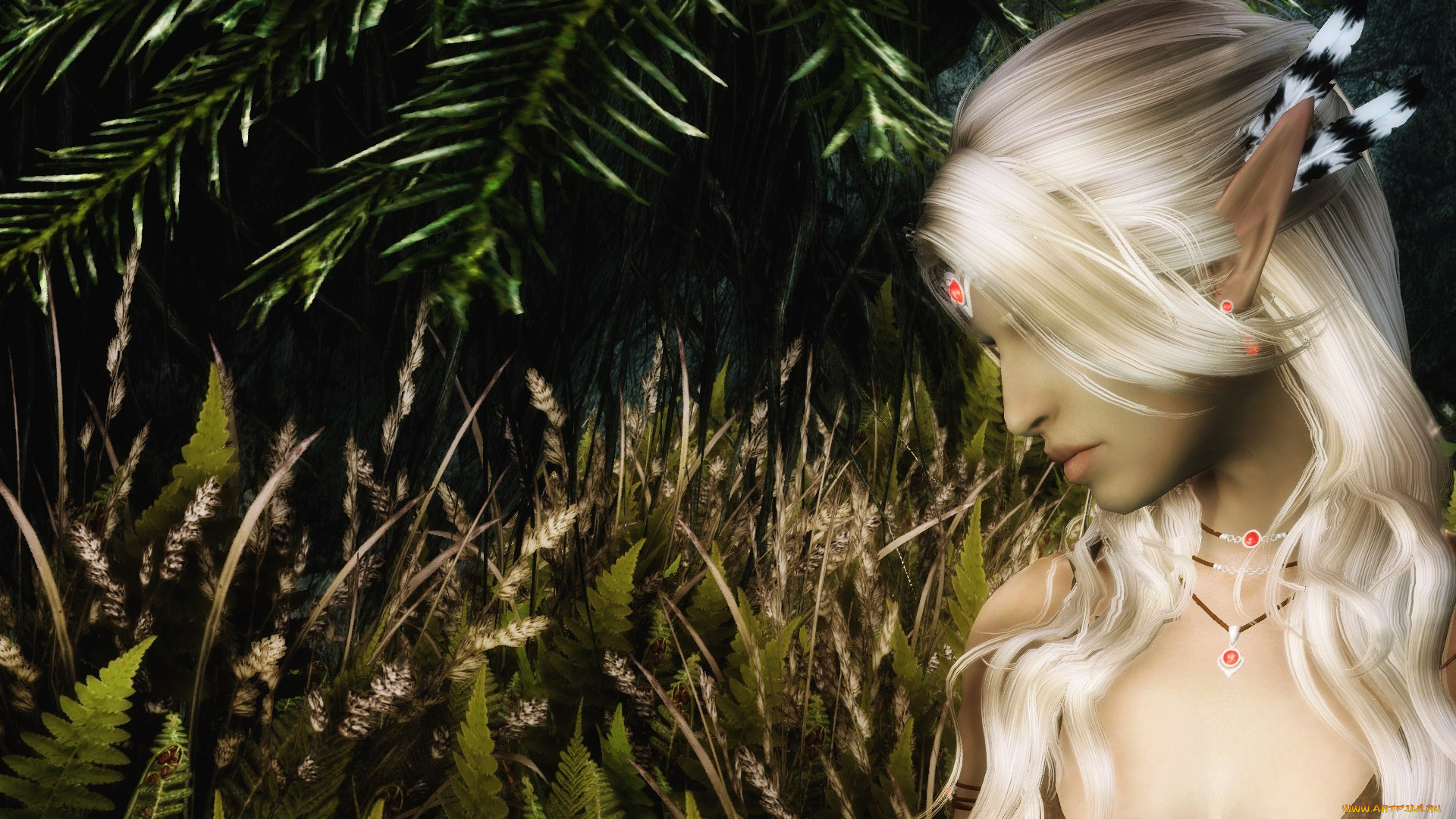 3д, графика, elves, эльфы