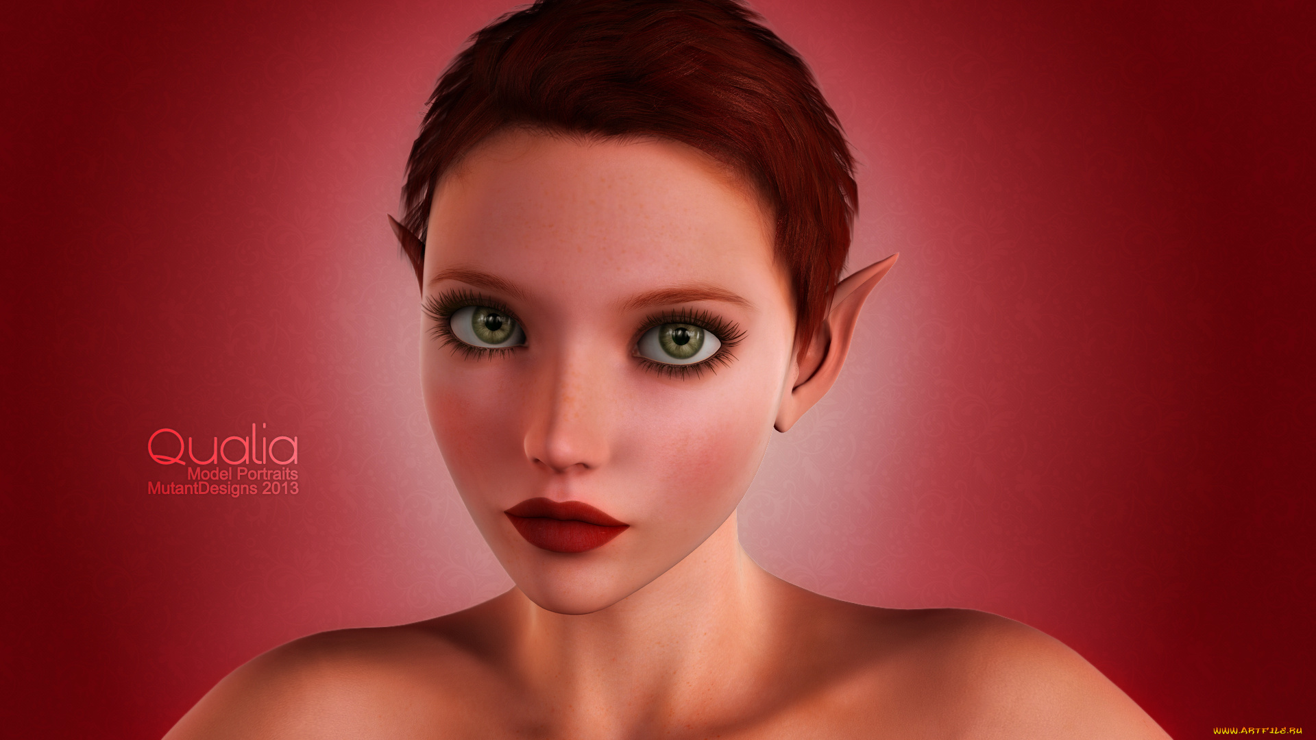 3д, графика, portraits, портрет