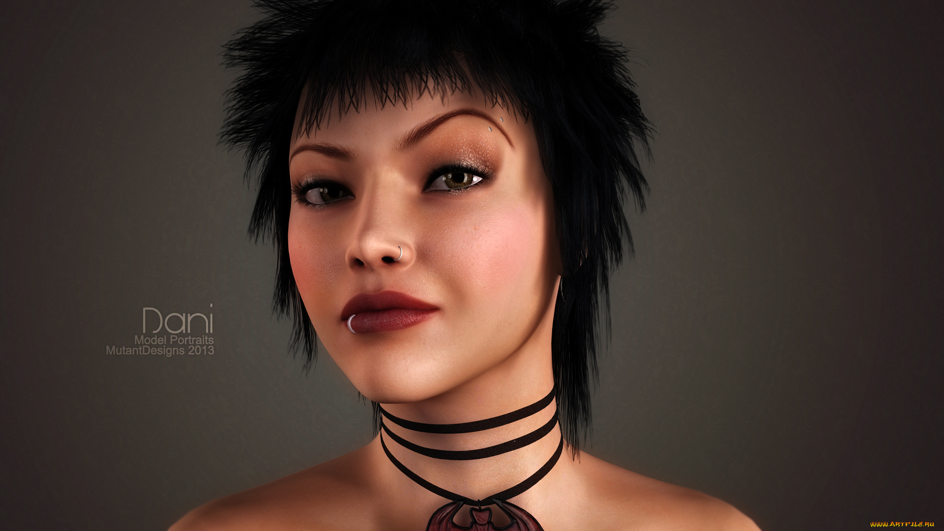 3д, графика, portraits, портрет