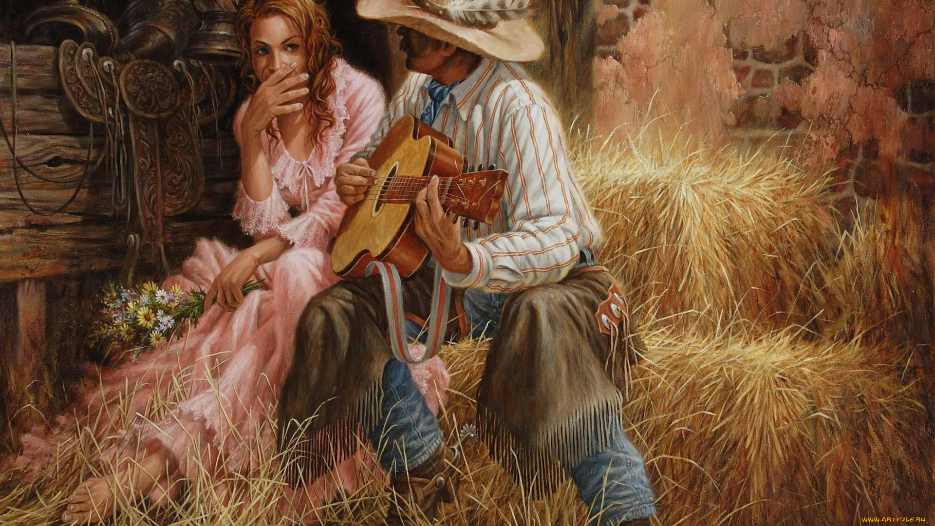 рисованные, -живопись