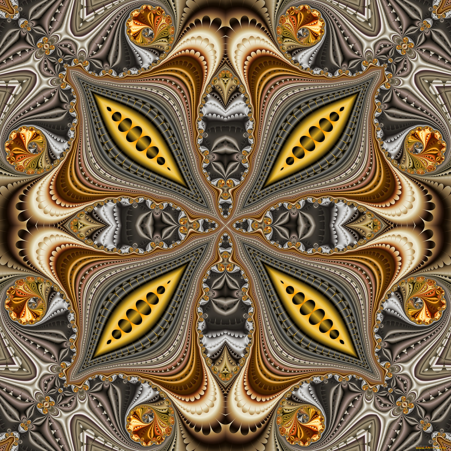 3д, графика, fractal, фракталы