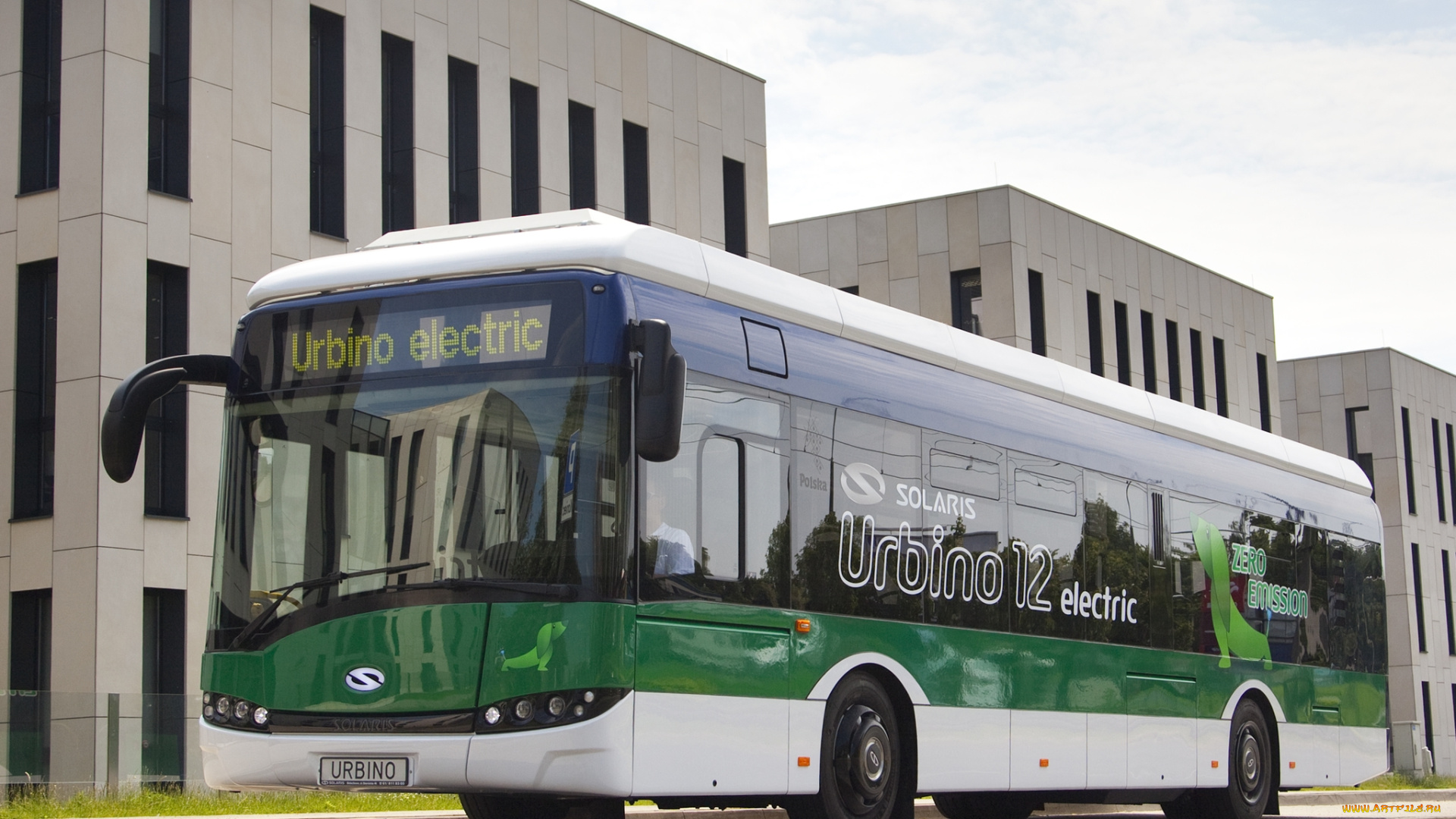 автомобили, автобусы, 2013г, electric, 12, urbino, solaris