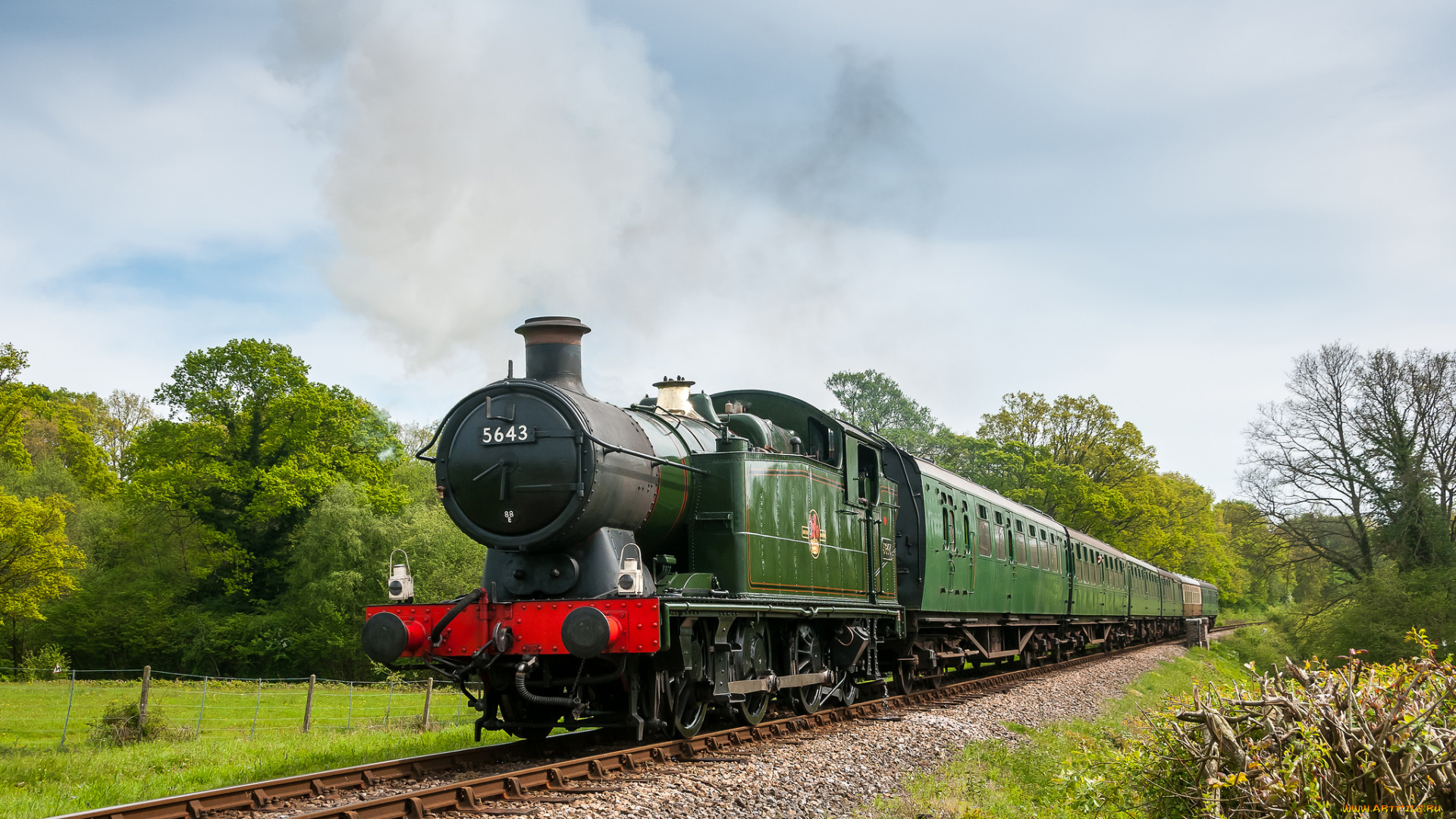 техника, паровозы, паровоз, дорога, железная