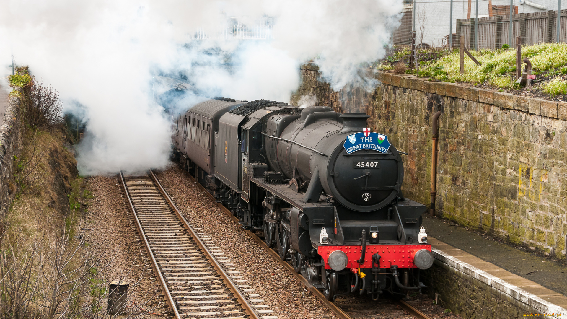 техника, паровозы, паровоз, дорога, железная