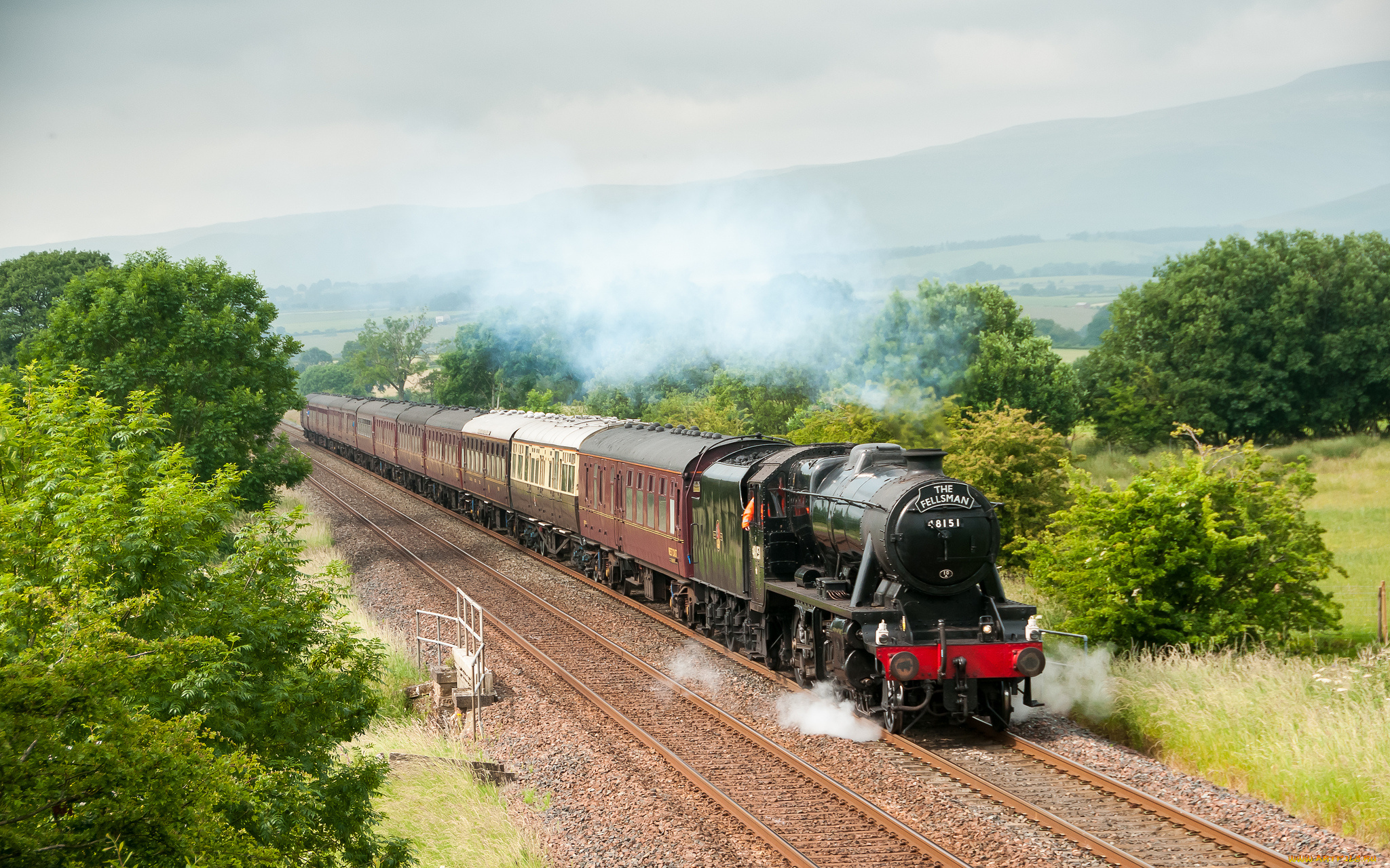 техника, паровозы, железная, паровоз, дорога
