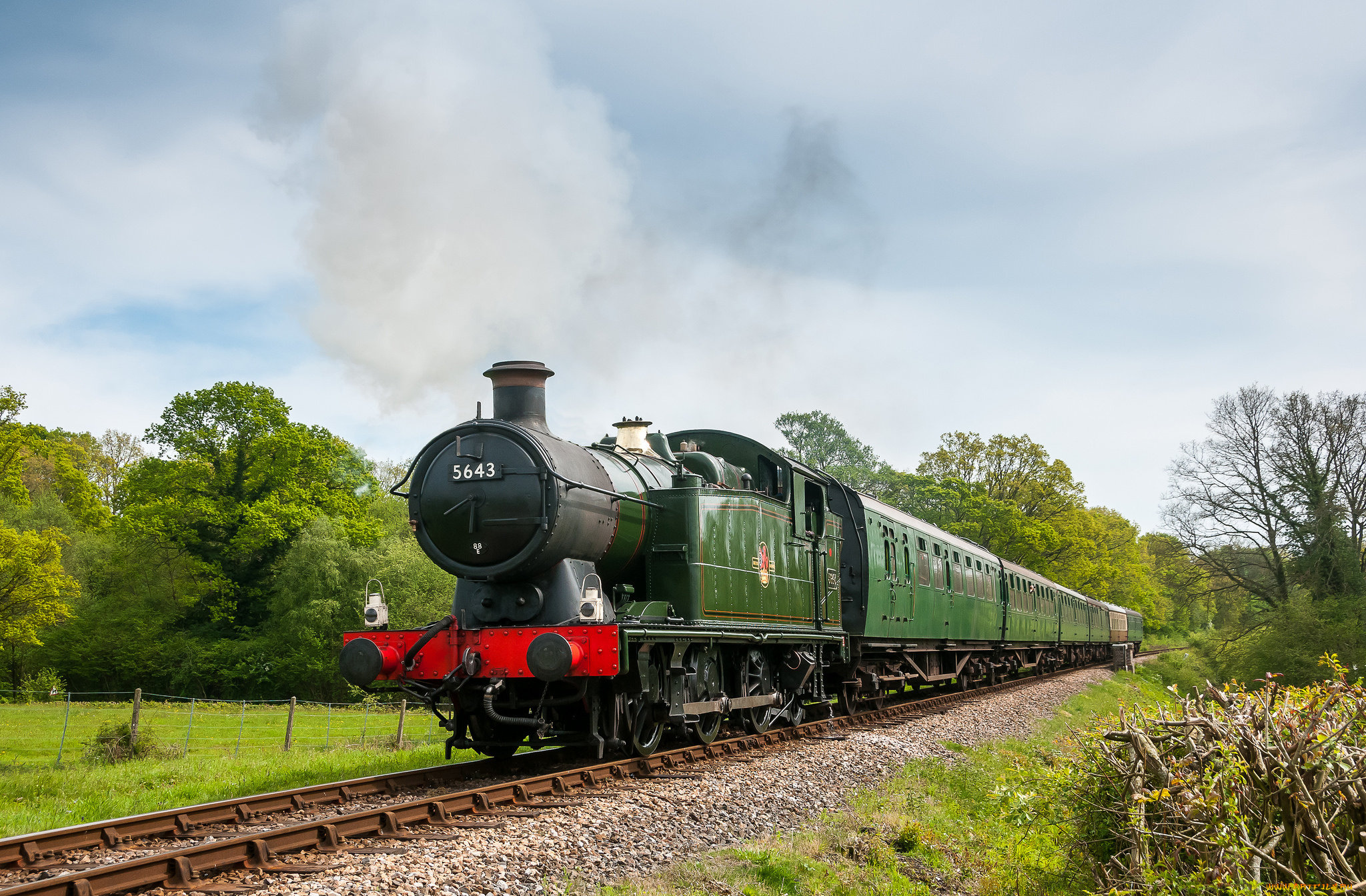 техника, паровозы, паровоз, дорога, железная