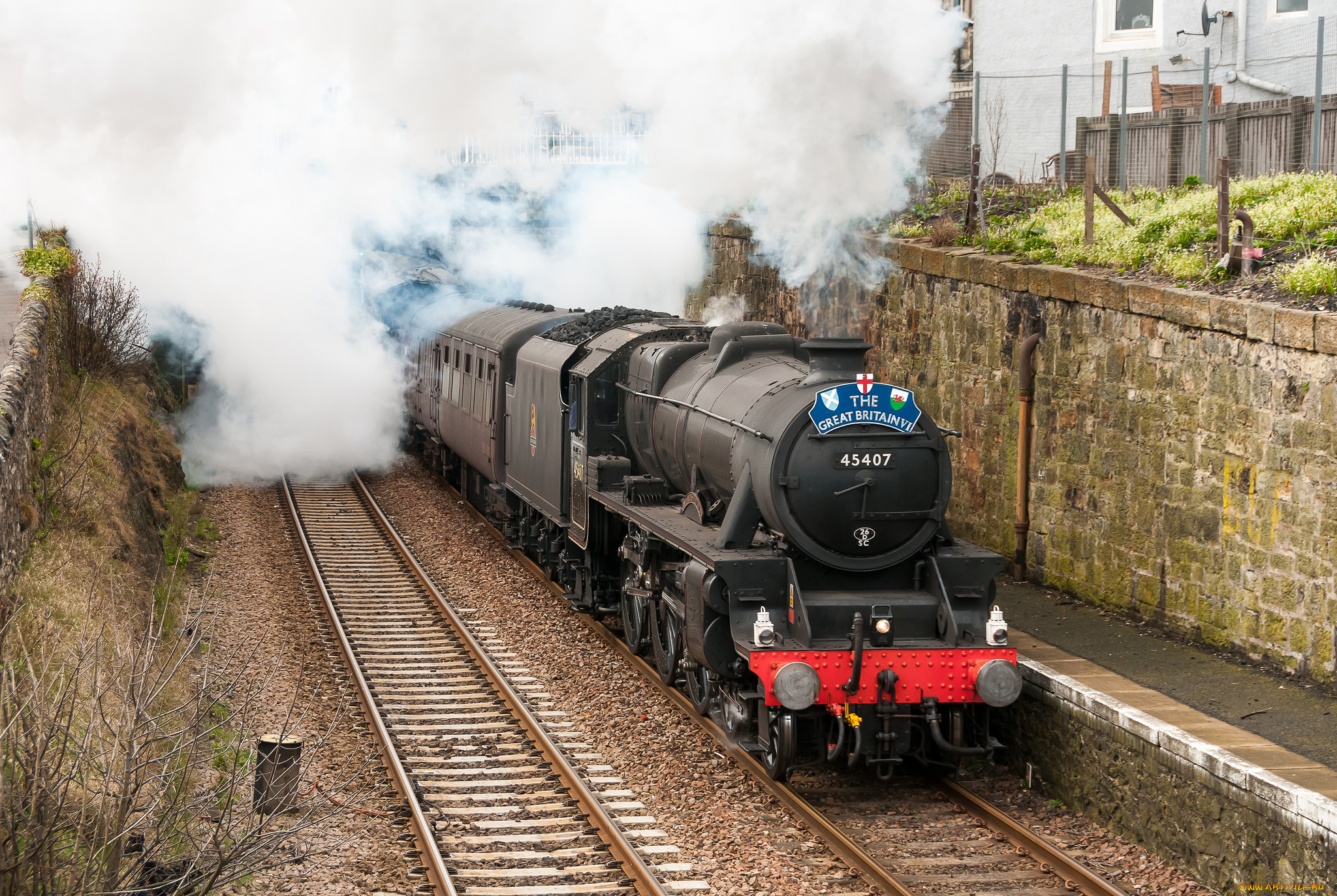 техника, паровозы, паровоз, дорога, железная