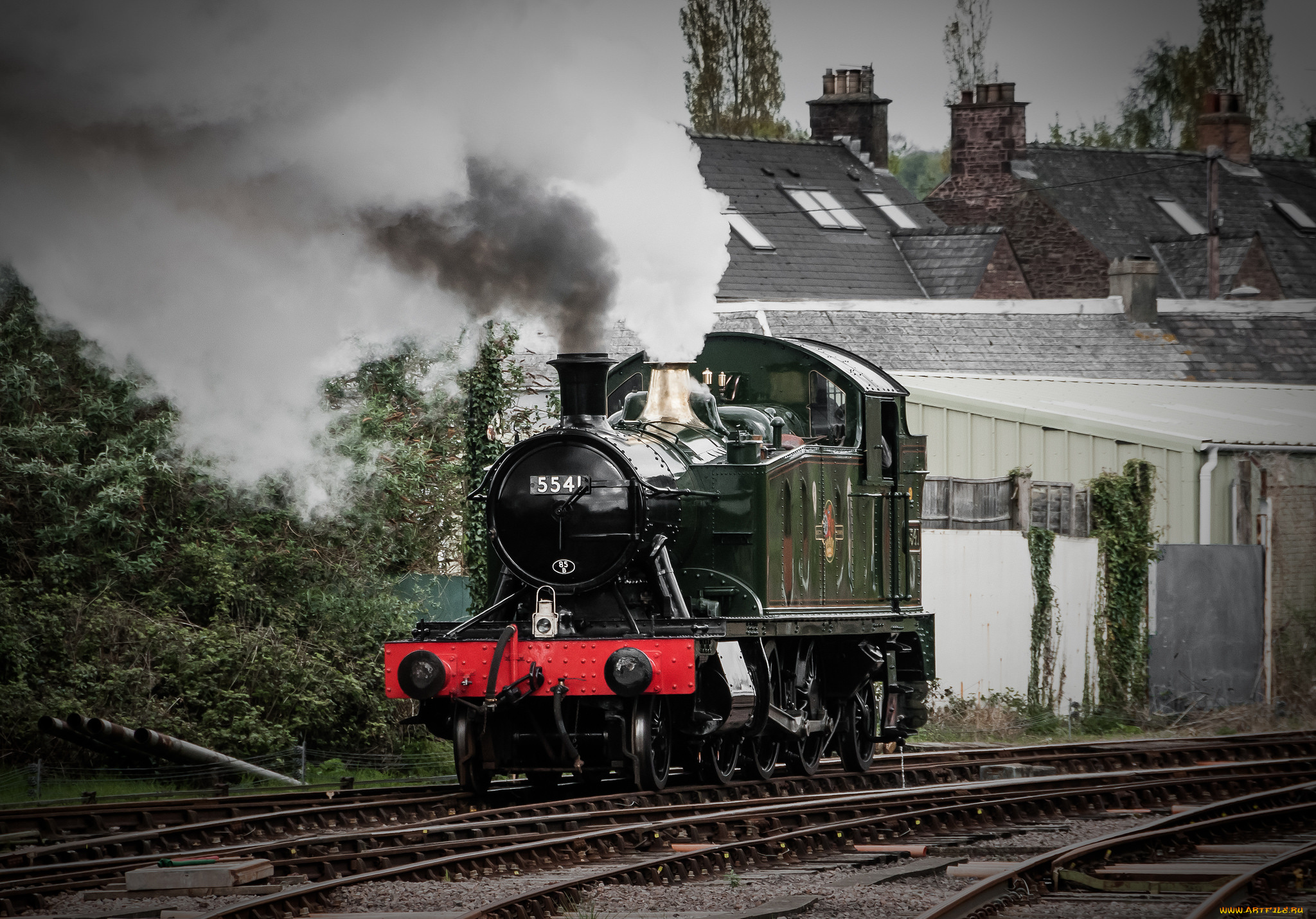 техника, паровозы, железная, паровоз, дорога