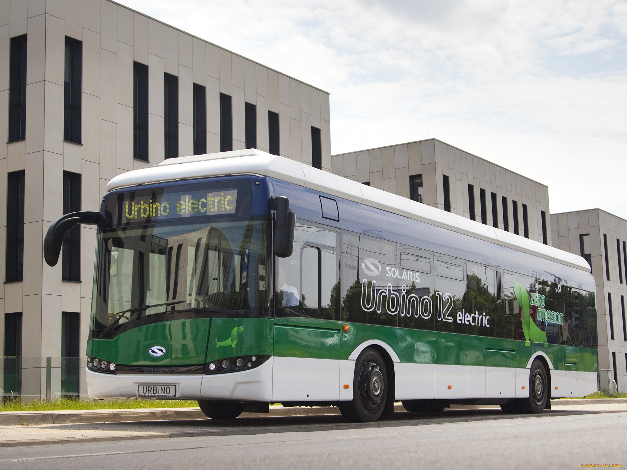 автомобили, автобусы, 2013г, electric, 12, urbino, solaris