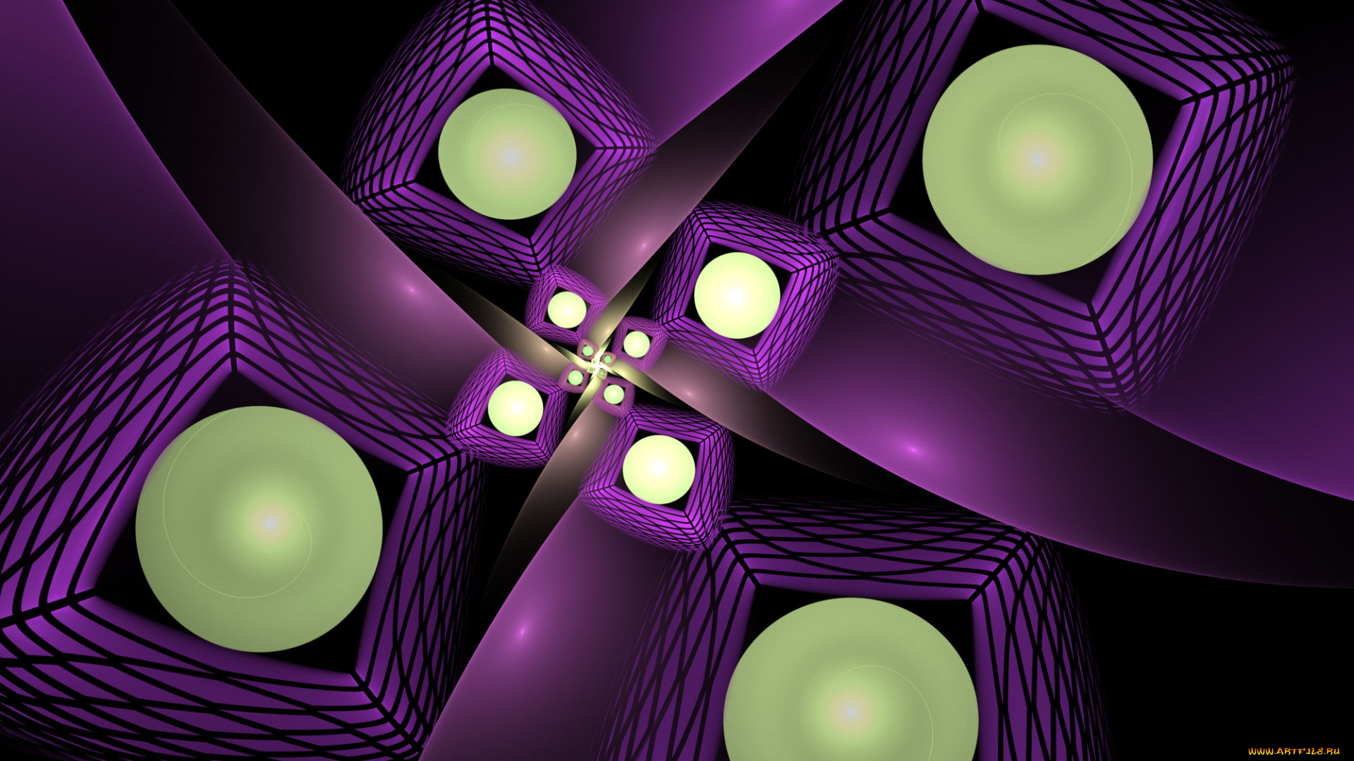 3д, графика, фракталы, , fractal, цвета, фон, узор