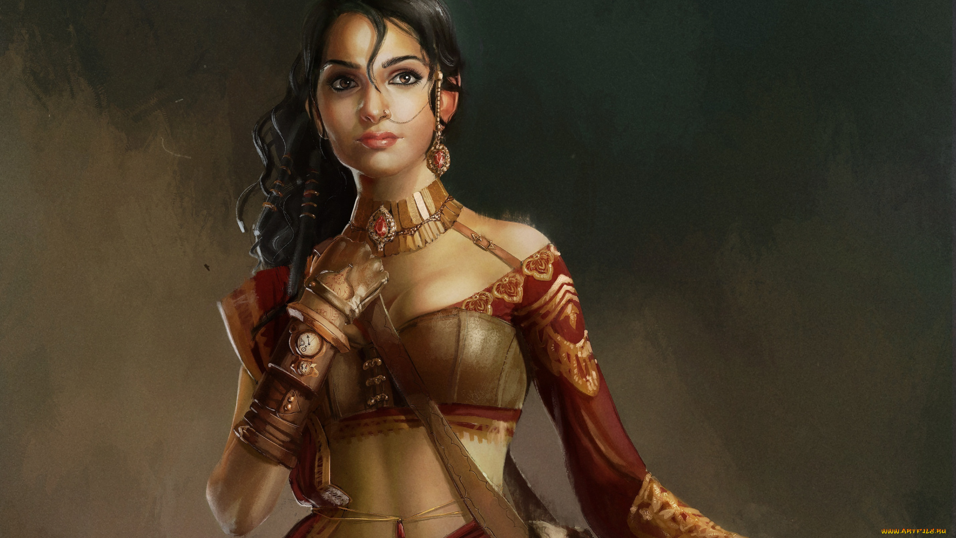 фэнтези, девушки, девушка, фентези, арт