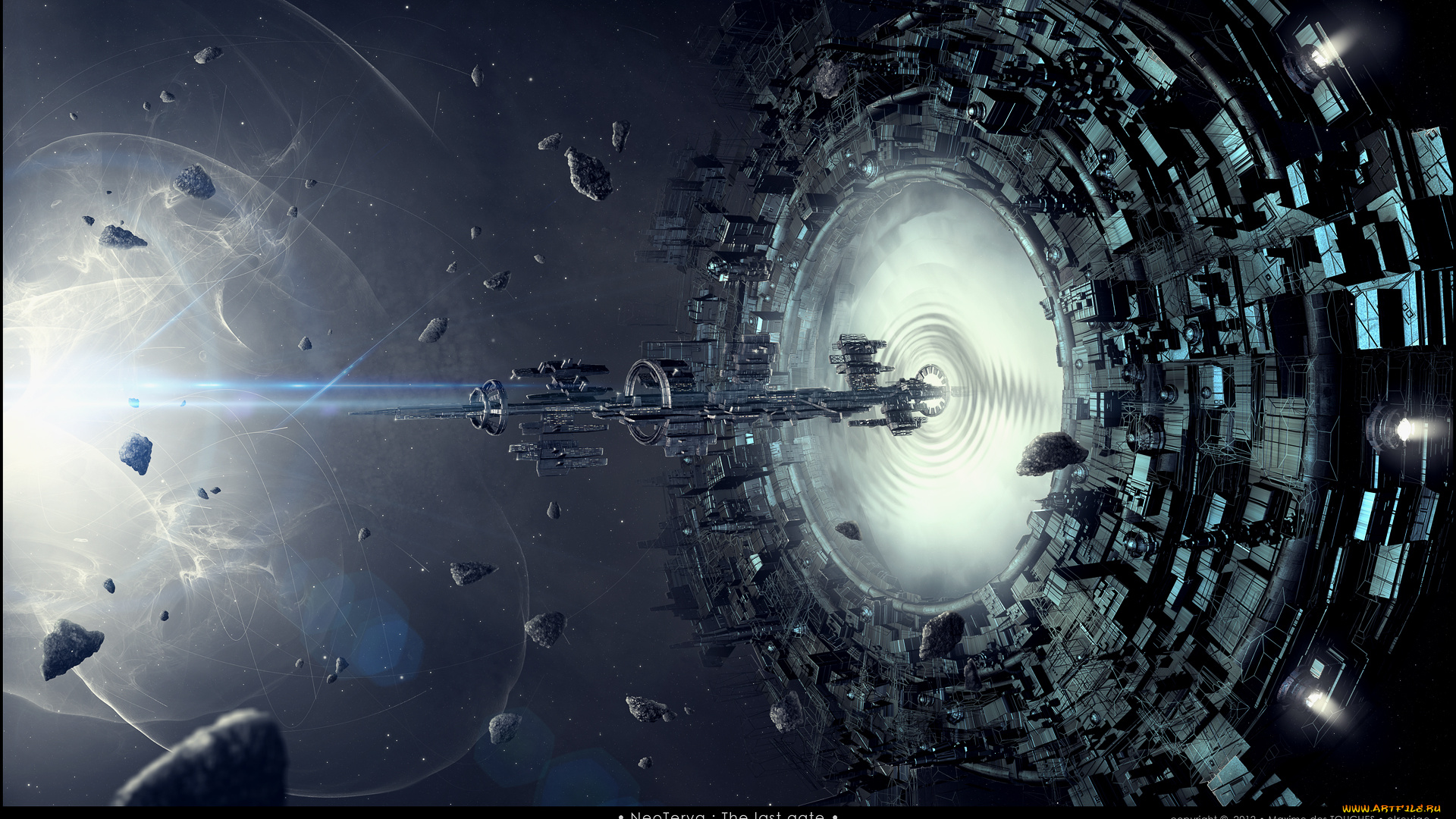 фэнтези, космические, корабли, , звездолеты, , станции, космос, железо, арт