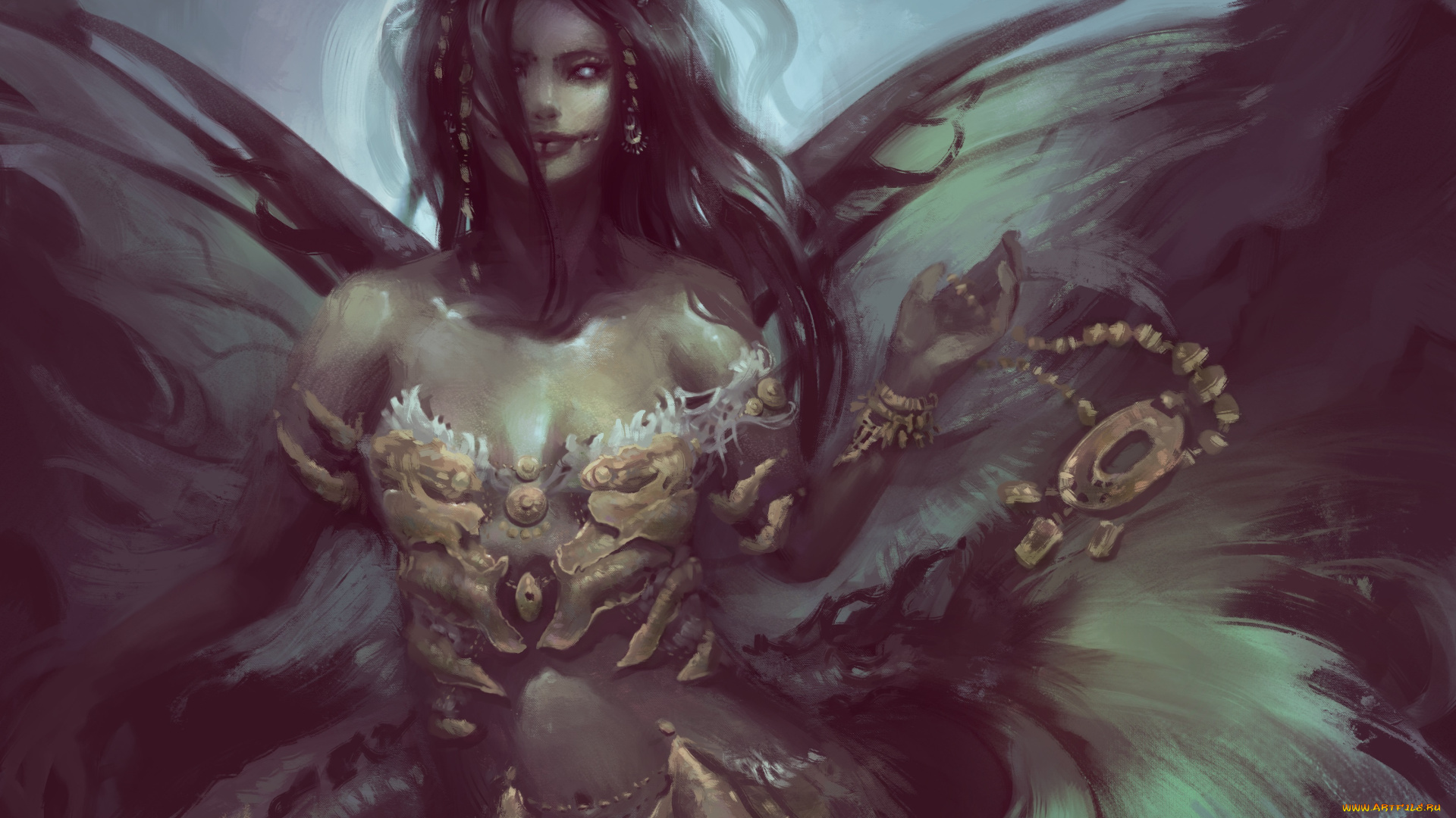 фэнтези, русалки, взгляд, mermaid, арт, русалка, фантастика