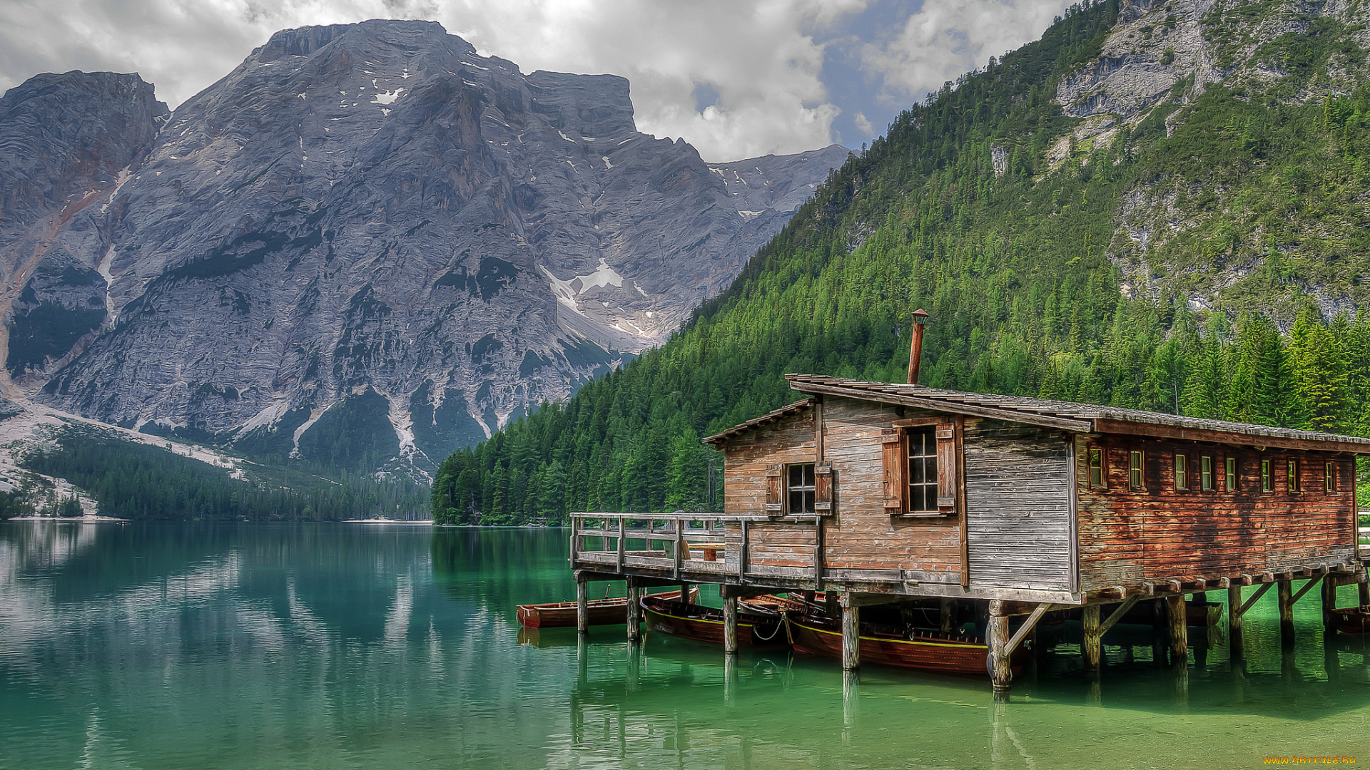 корабли, порты, , , причалы, горы, озеро