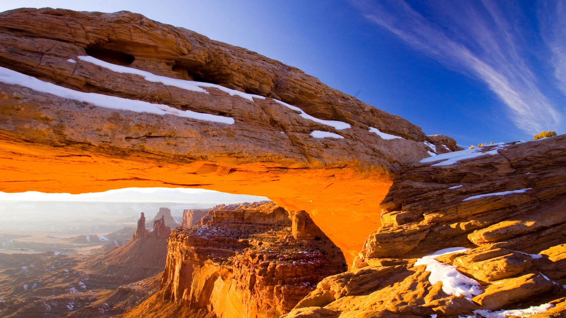 природа, горы, юта, национальный, парк, арки, скалы, сша, каньон, облака, небо, арка