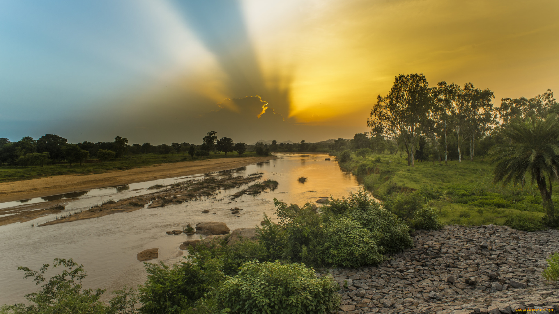 природа, восходы, закаты, рассвет
