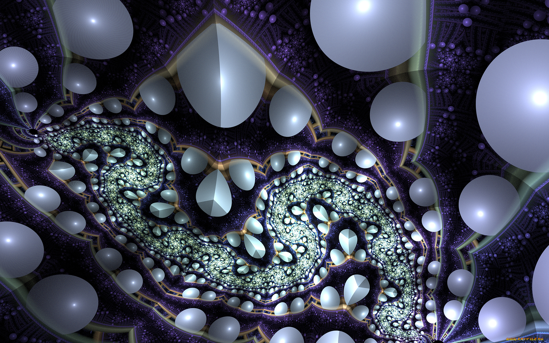 3д, графика, фракталы, , fractal, цвета, фон, узор