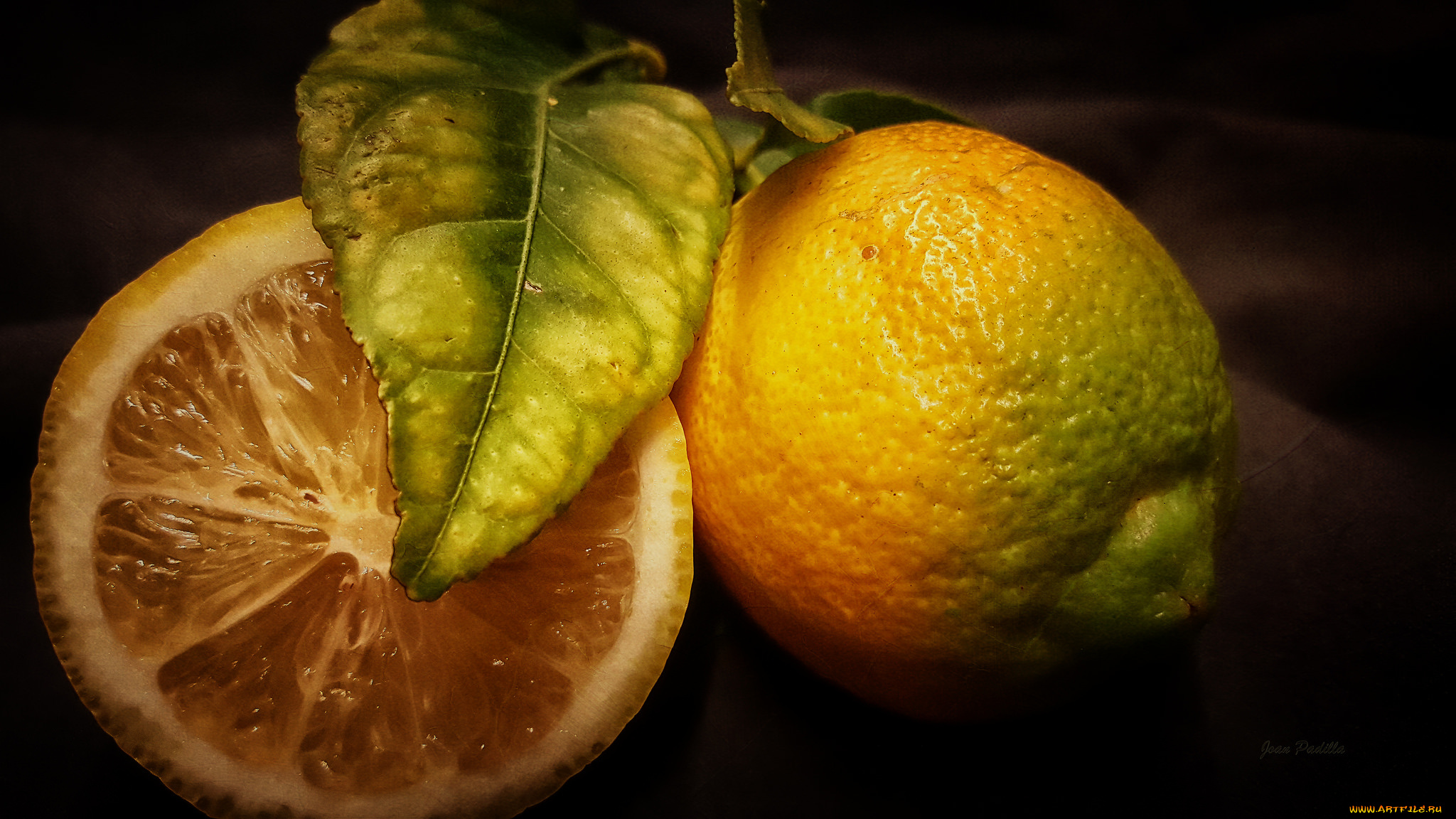 еда, цитрусы, лимоны