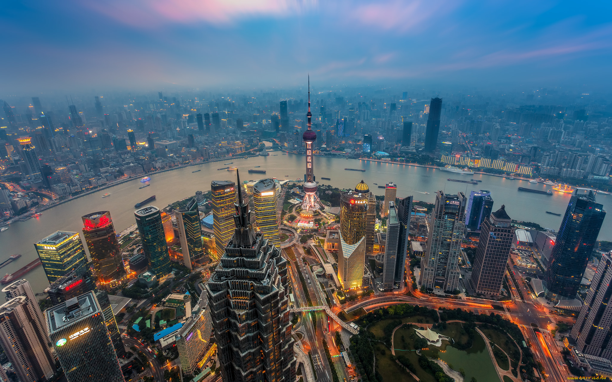 shanghai, , china, города, шанхай, , китай, башня, небоскребы, река