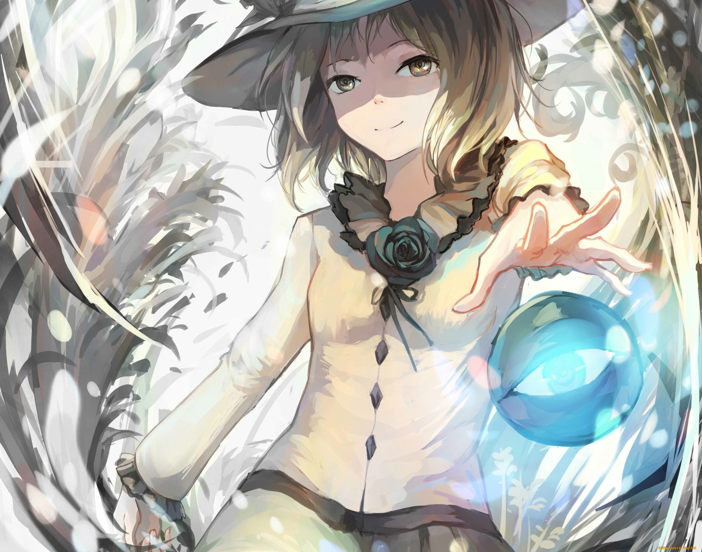 аниме, touhou, арт, sishenfan, komeiji, koishi, рука, глаз, девушка