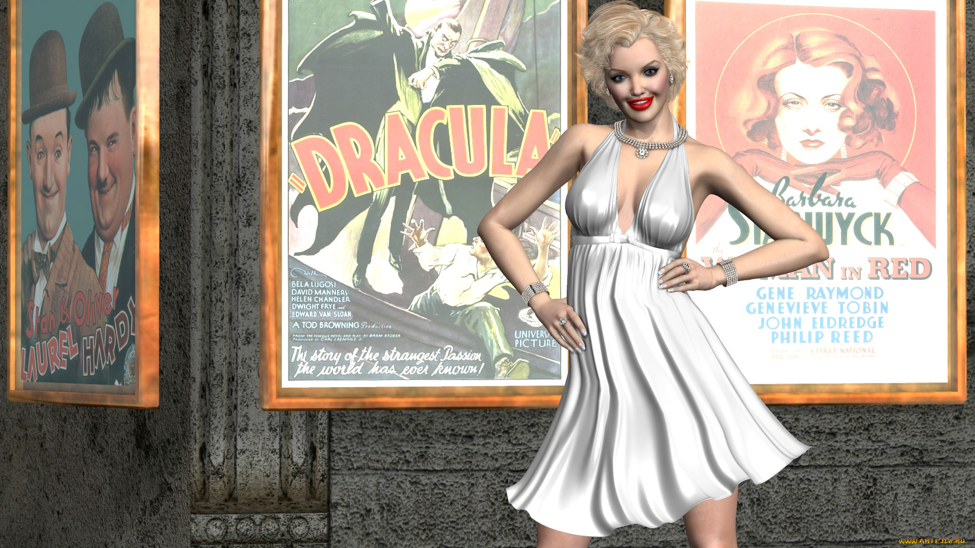 3д, графика, люди, , people, девушка, взгляд, фон