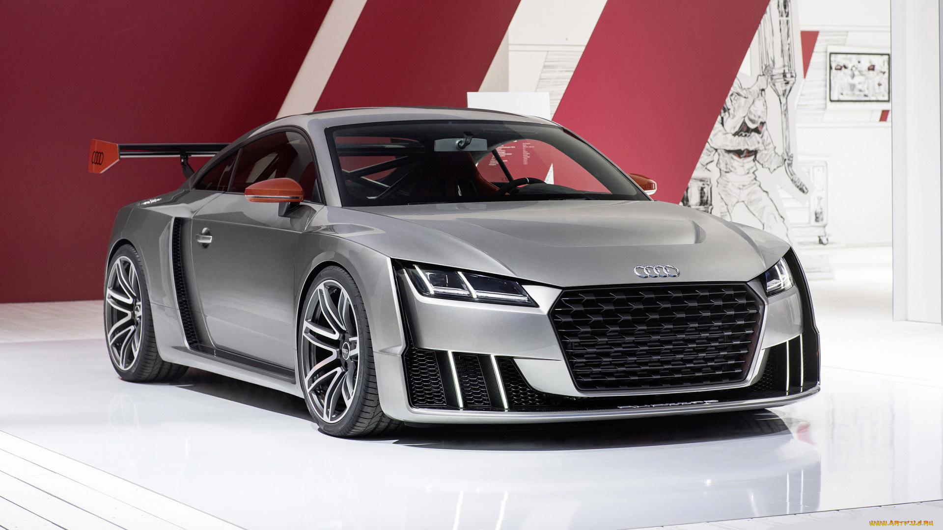 audi, tt, clubsport, turbo, concept, 2015, автомобили, audi, tt, clubsport, turbo, concept, 2015
