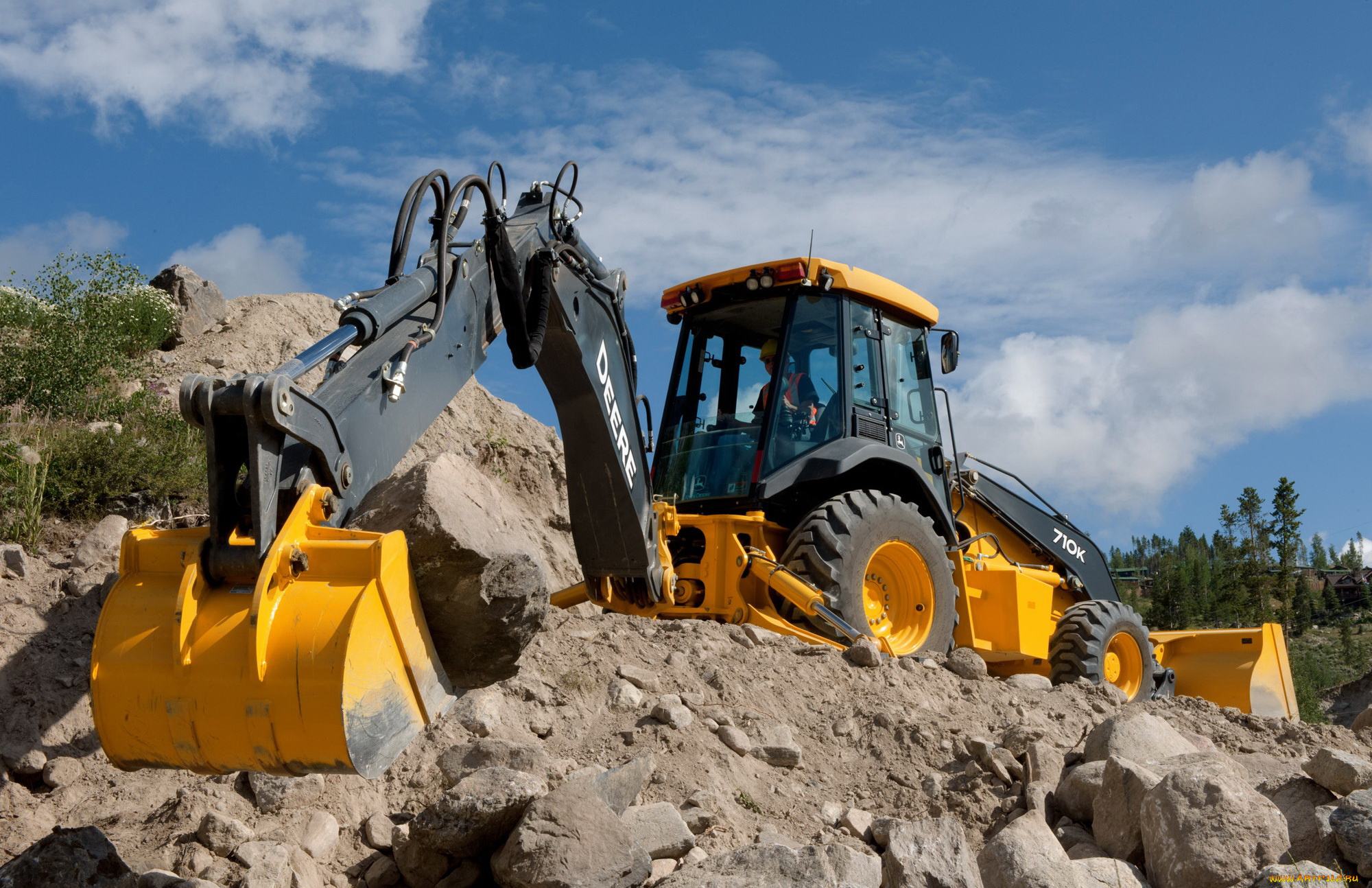 техника, тракторы, john, deere