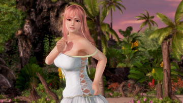 Картинка 3д+графика люди+ people девушка взгляд фон