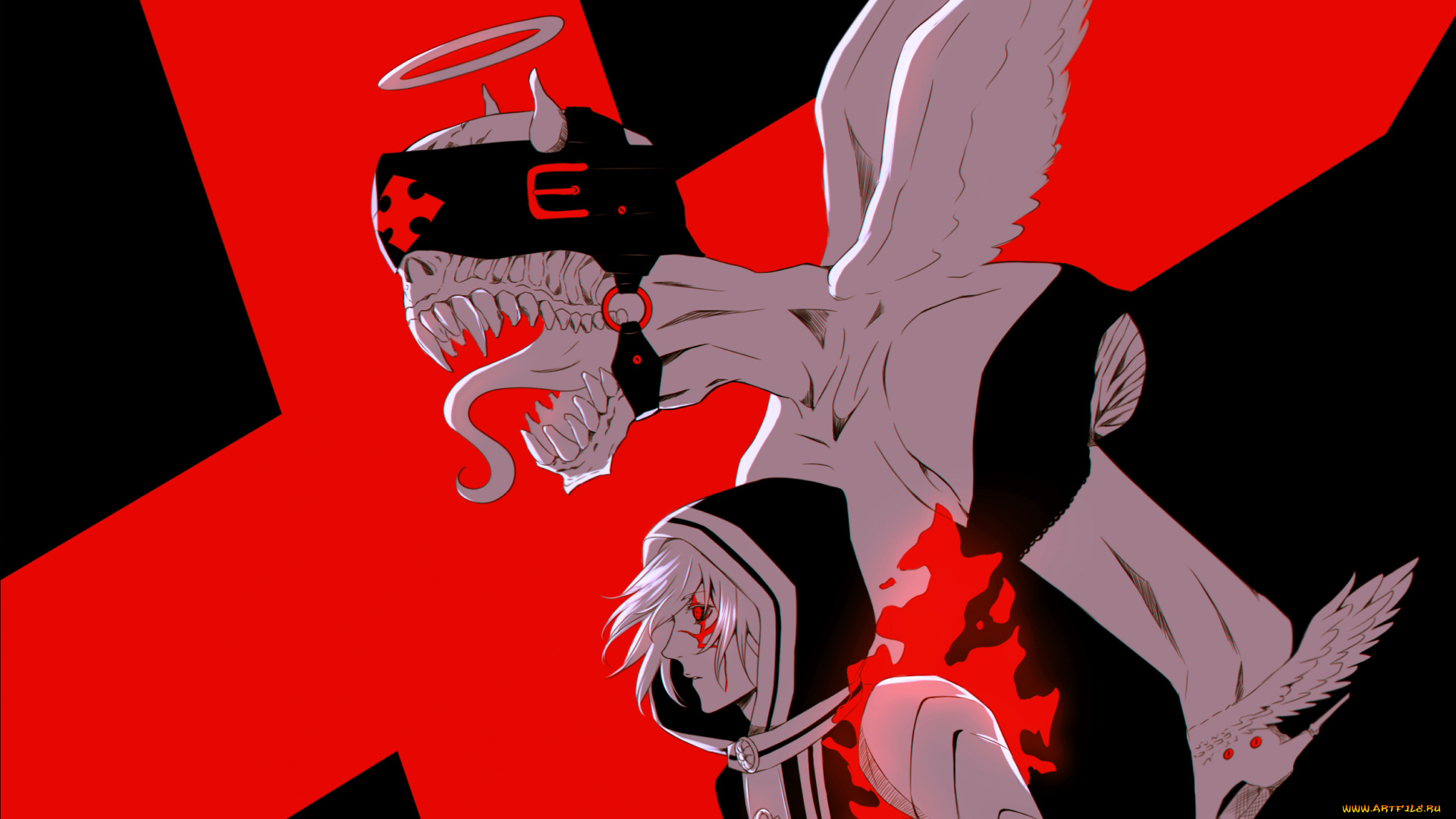 аниме, , gray-man, allen, walker