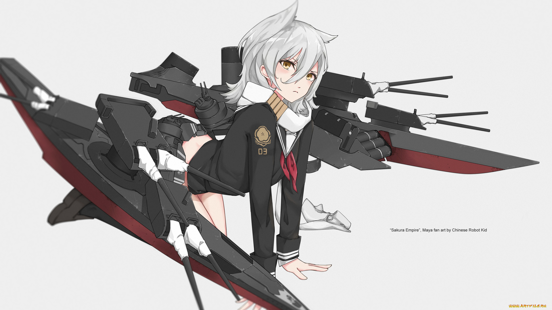 аниме, azur, lane, maya, azur, lane