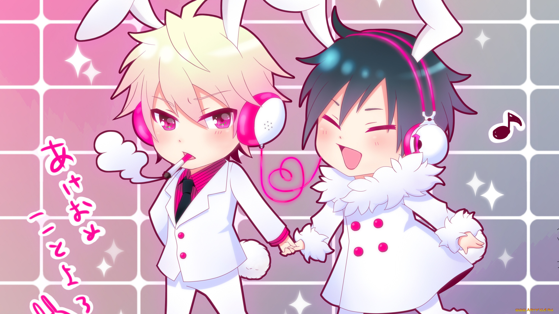 аниме, durarara, парни