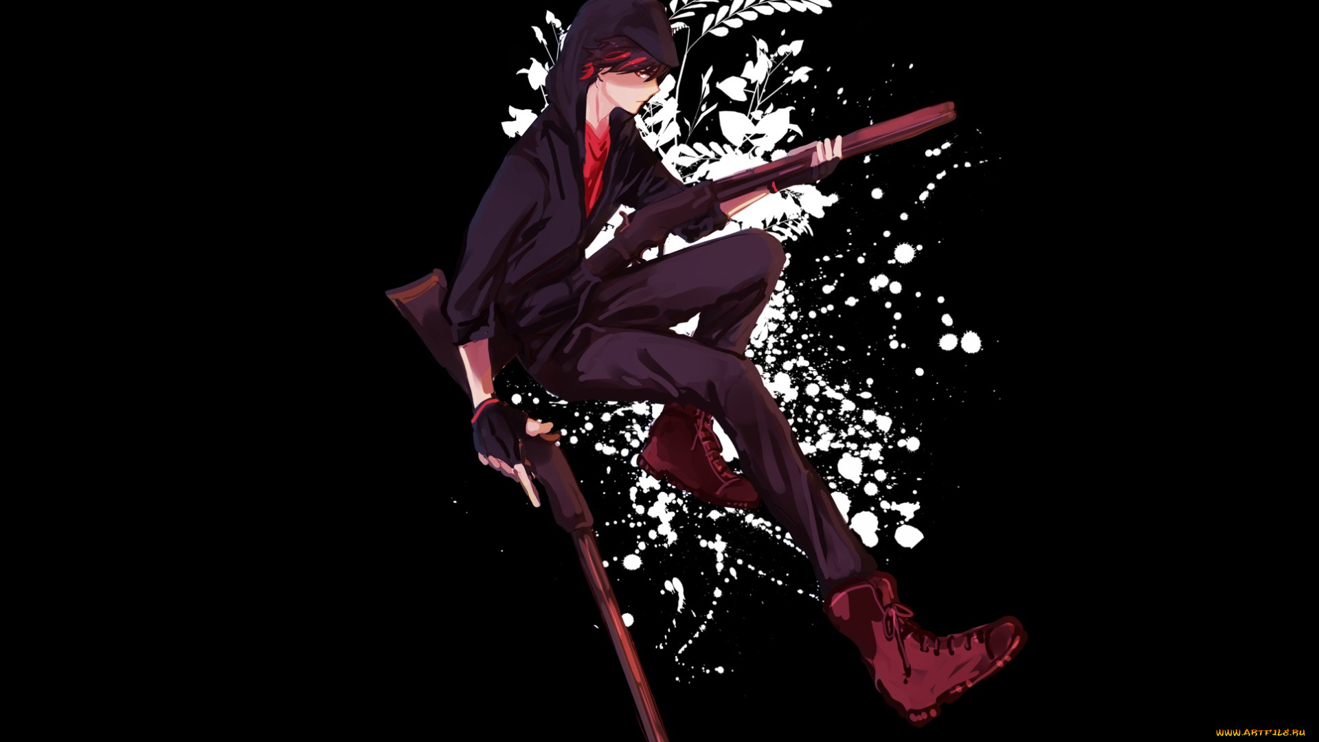 аниме, ensemble, stars, парень