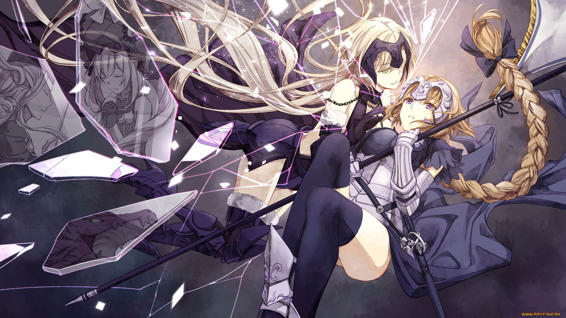 аниме, fate, stay, night, grand, order