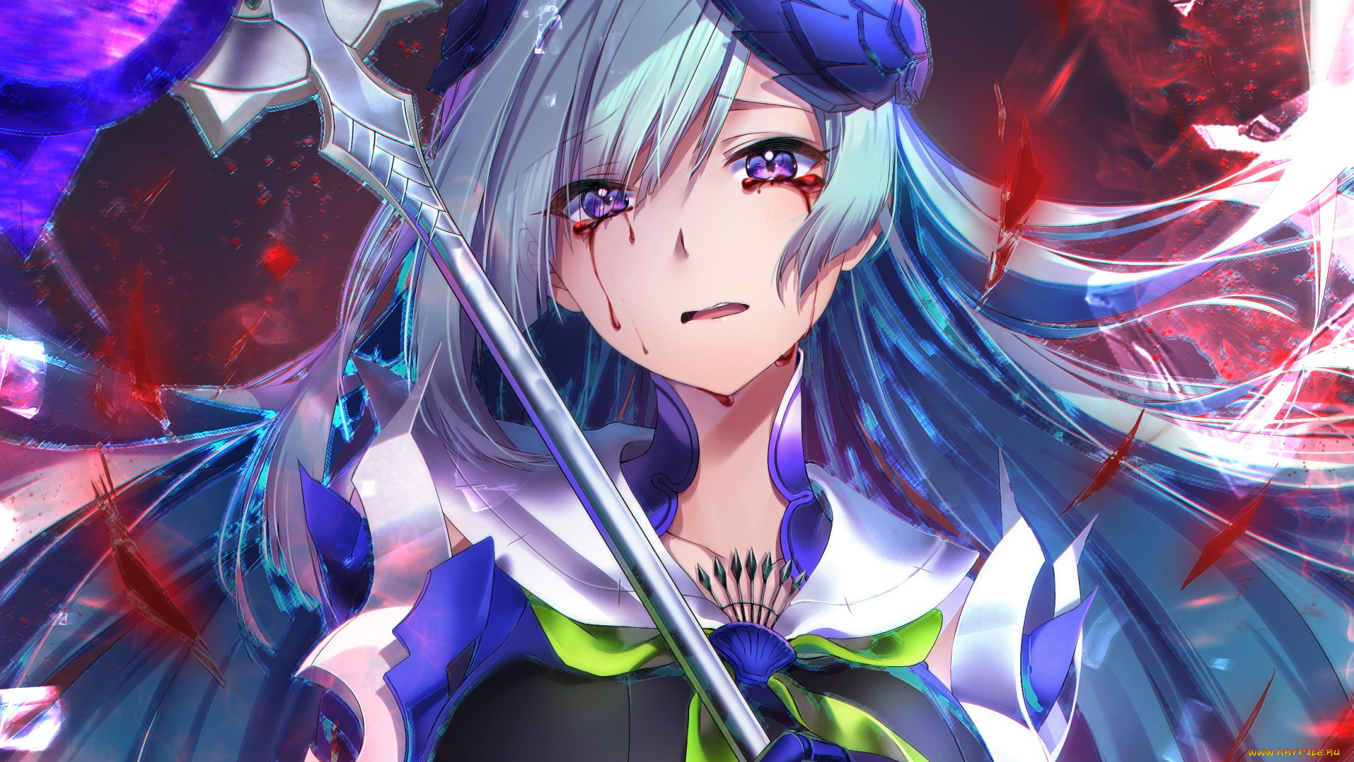 аниме, fate, stay, night, lancer