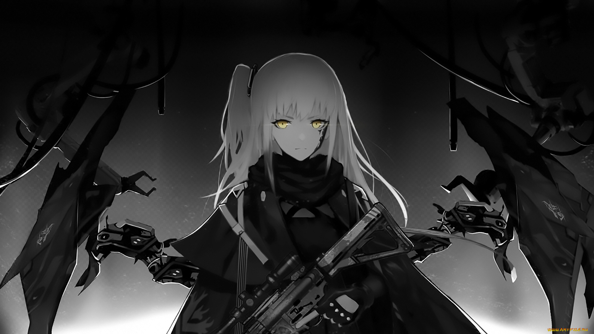 аниме, girls, frontline, девушка