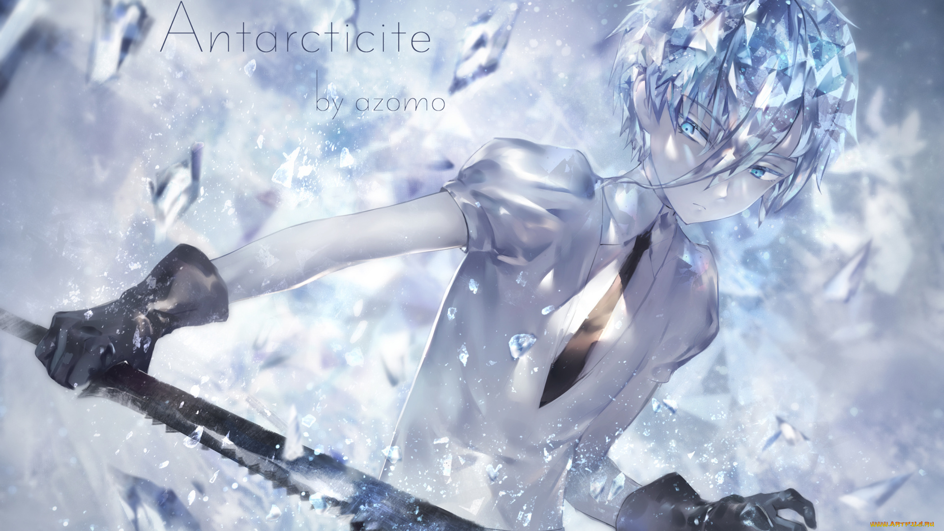 аниме, houseki, no, kuni, antarcticite